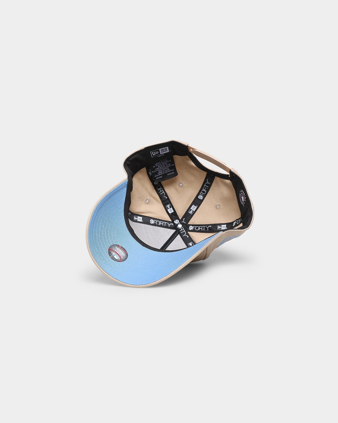 New Era Kids' Los Angeles Dodgers 'Sandy Skies' 9FORTY A-Frame Snapback Tumbleweed/Sky