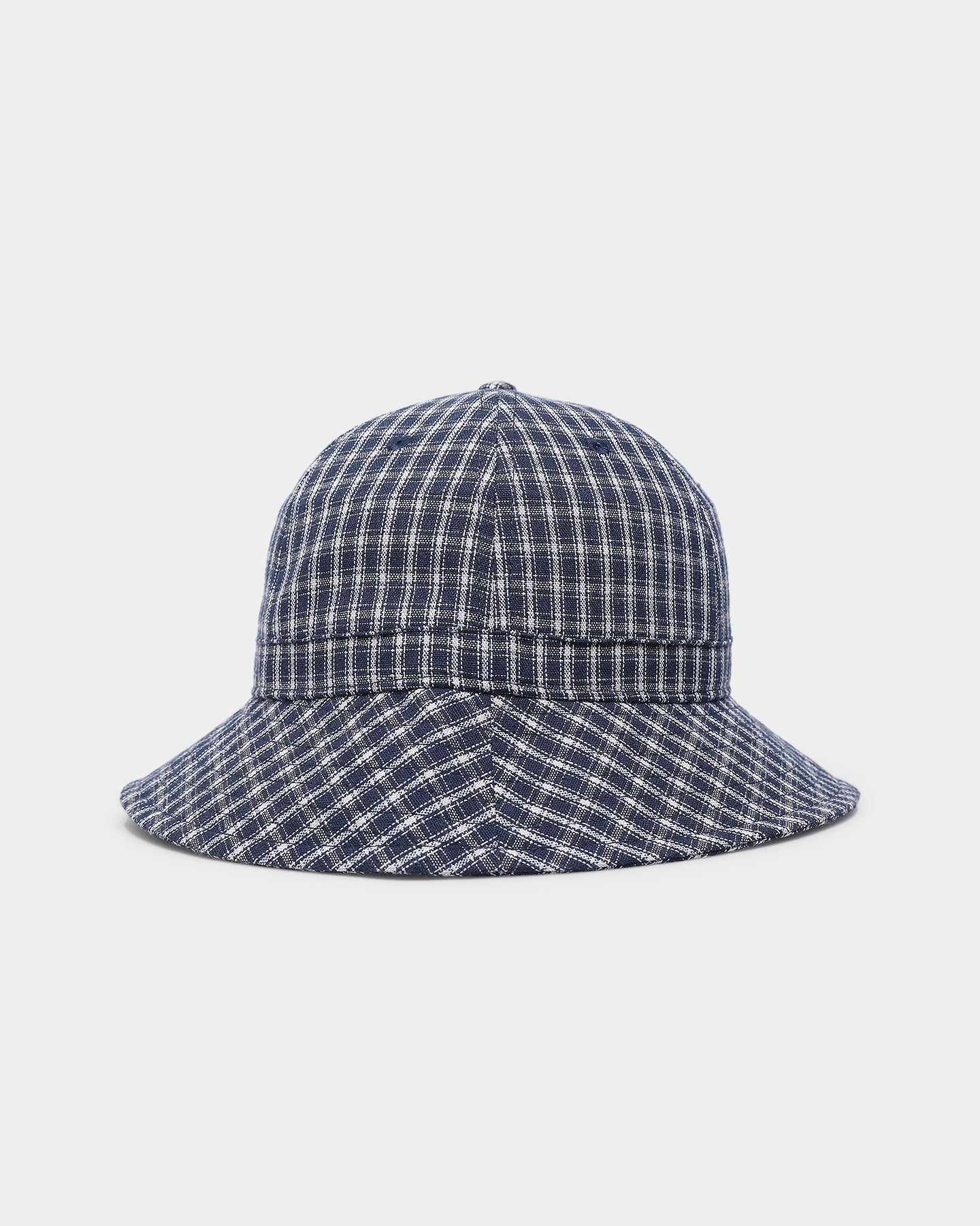 XLARGE Check Bell Bucket Hat Navy