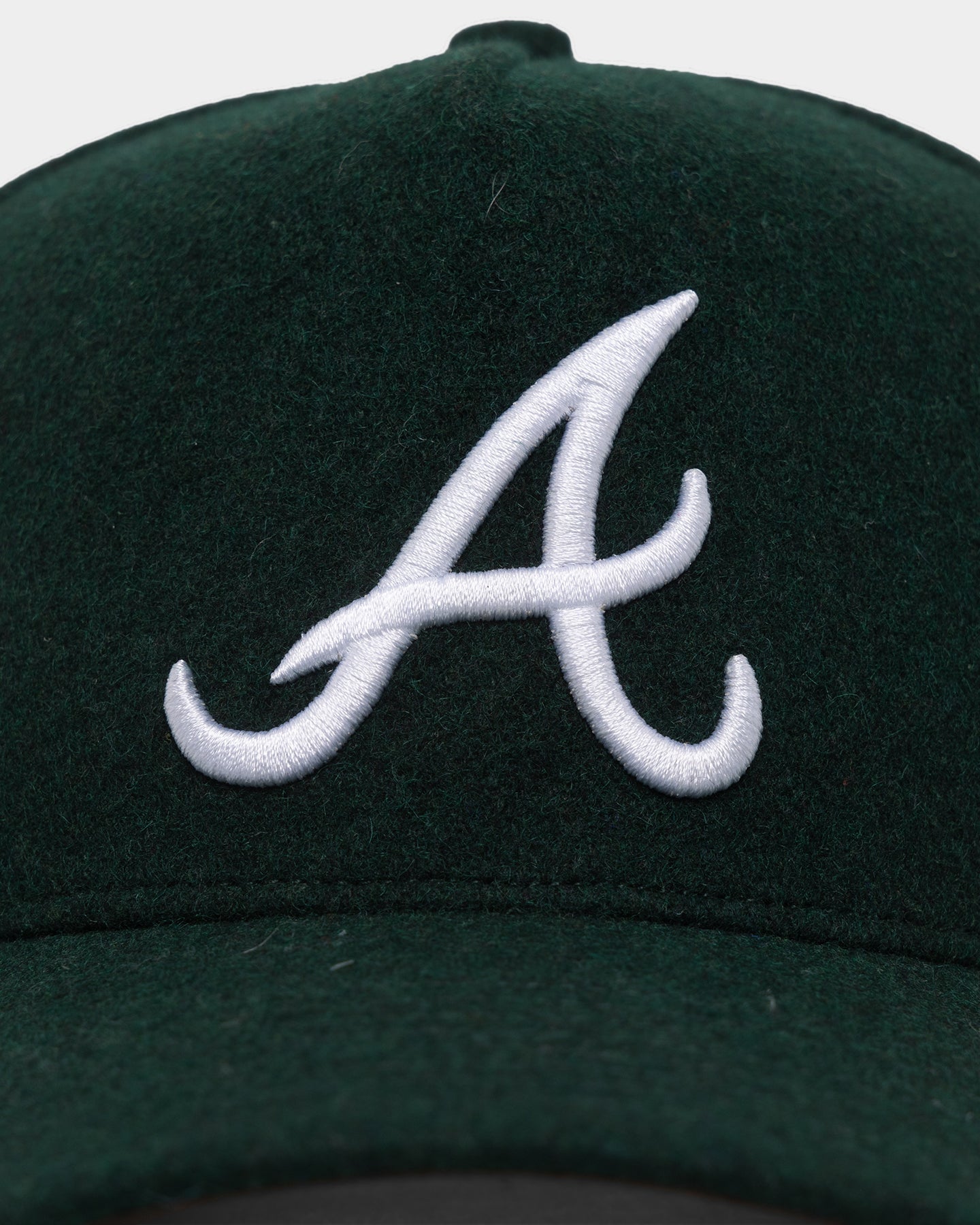 47 Brand Atlanta Braves Cliffside Offside DT Snapback Dark Green