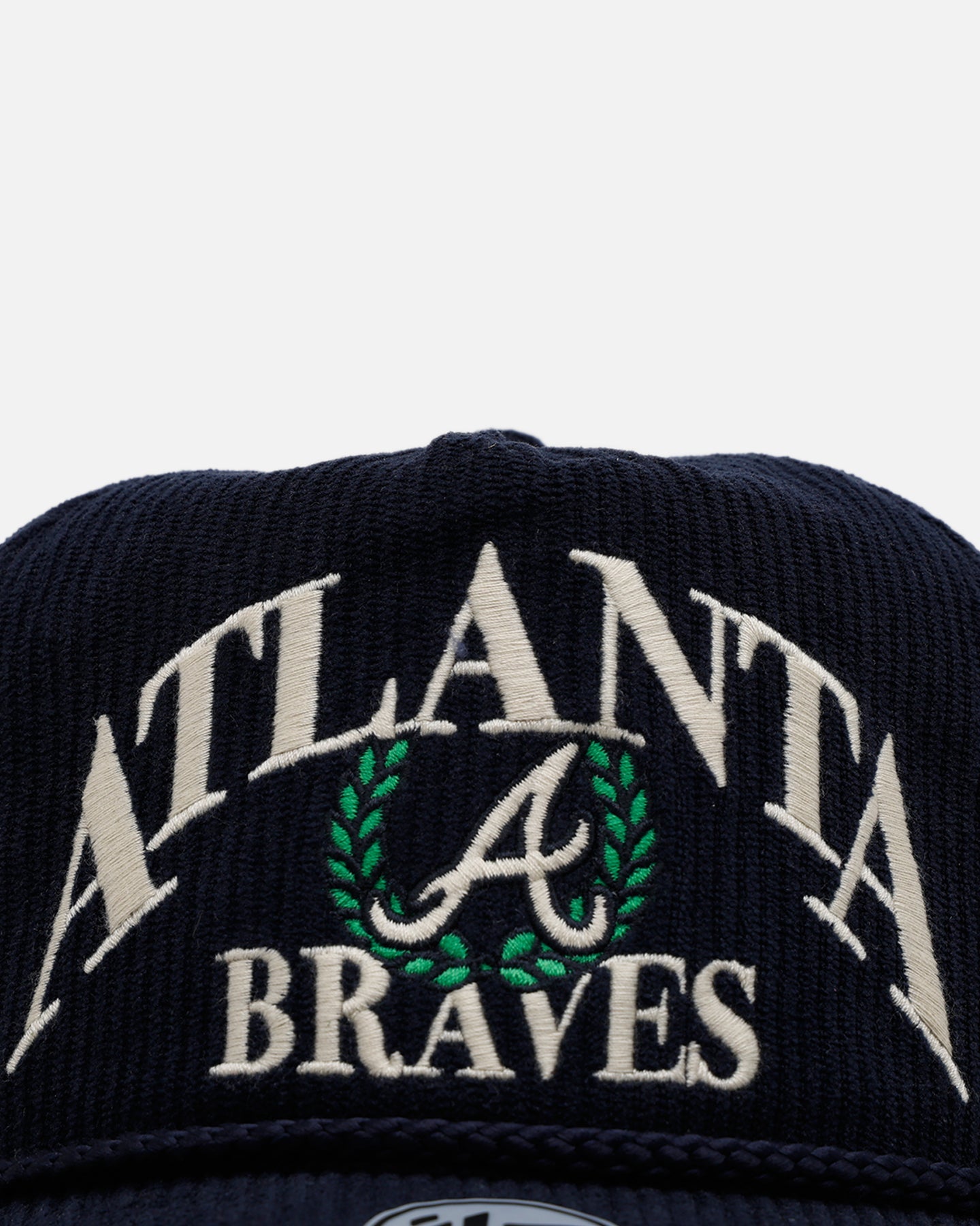 47 Brand Atlanta Braves 'Pitchout' 47 Hitch Corduroy Snapback Navy