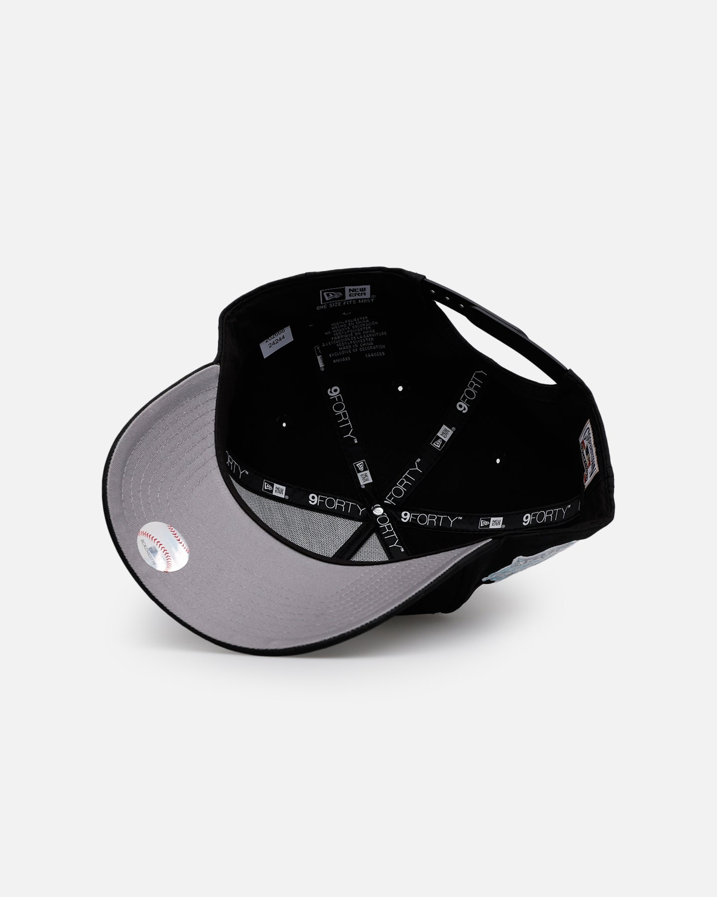 New Era Los Angeles Angels 'Icy Camo' 9FORTY A-Frame Snapback Black/Camo