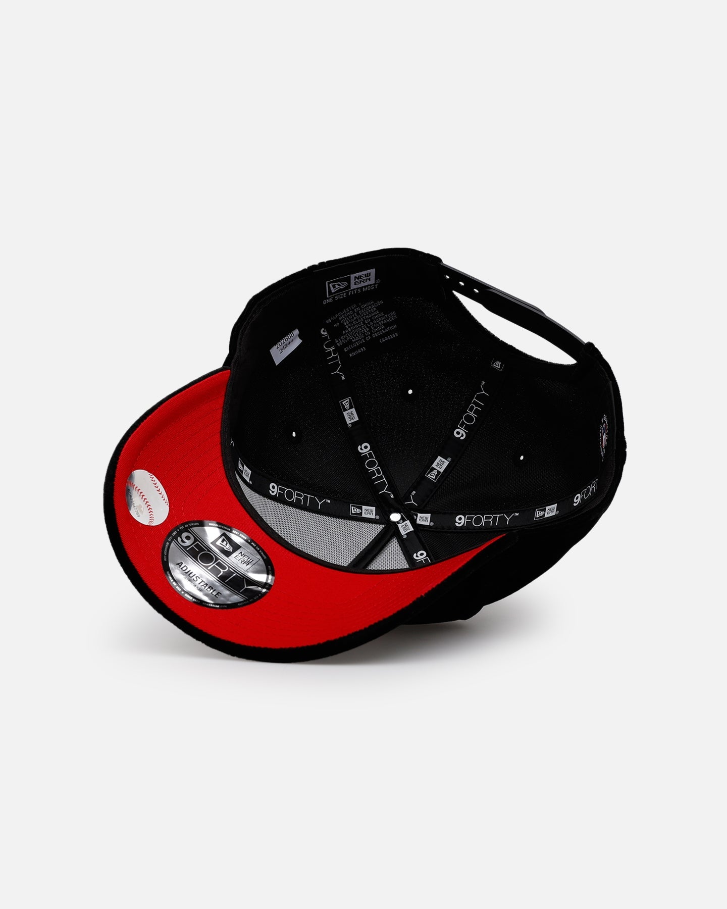 New Era San Diego Padres 'Spider Web' 9FORTY A-Frame Snapback Black/Red