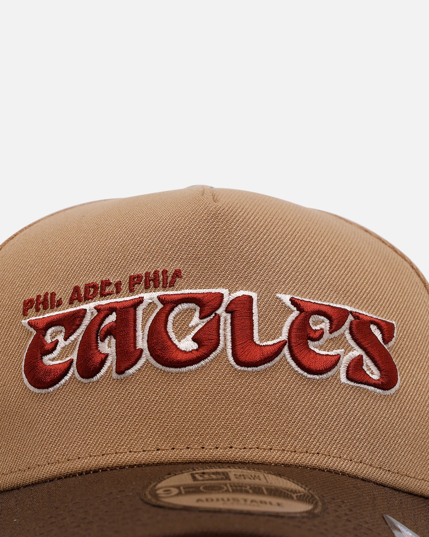 New Era Philadelphia Eagles 'Thanksgiving Football' 9FORTY A-Frame Snapback Khaki