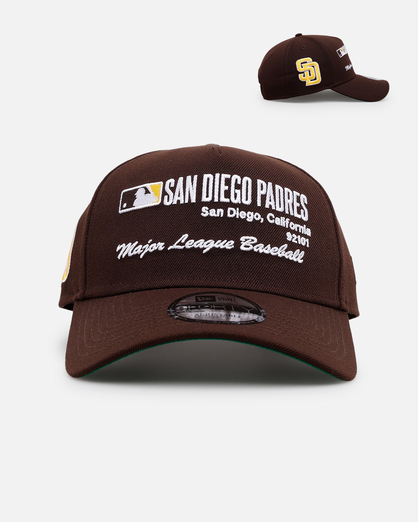 New Era San Diego Padres 'Workleague' 9FORTY A-Frame Snapback Brown