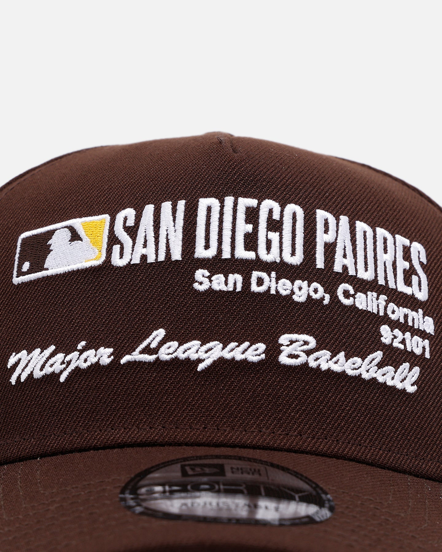 New Era San Diego Padres 'Workleague' 9FORTY A-Frame Snapback Brown
