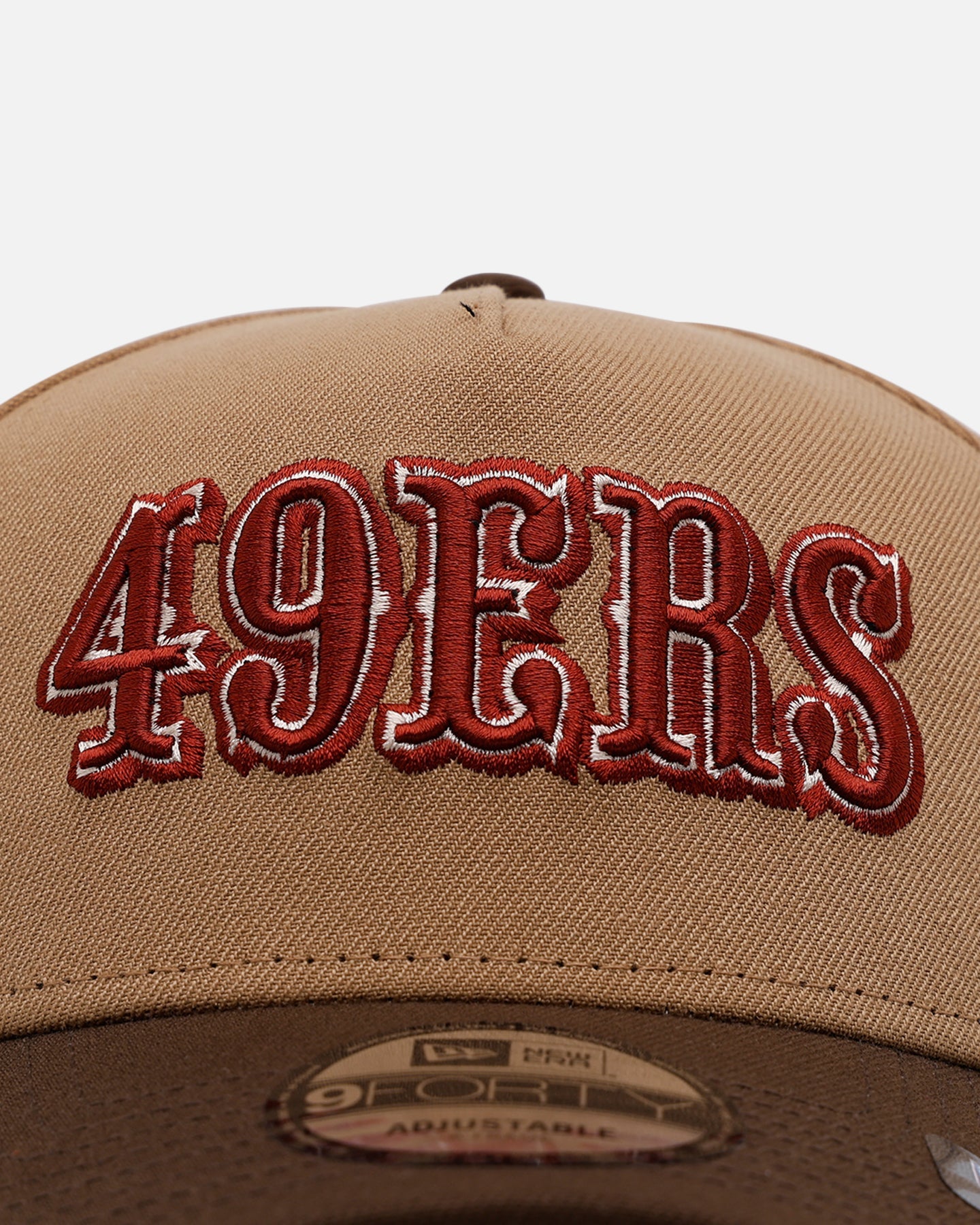 New Era San Francisco 49ers 'Thanksgiving Football' 9FORTY A-Frame Snapback Khaki
