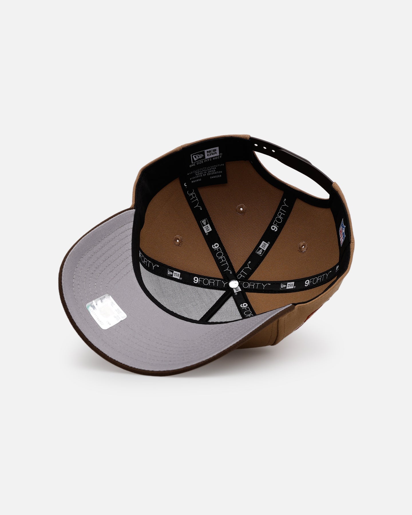 New Era San Francisco 49ers 'Thanksgiving Football' 9FORTY A-Frame Snapback Khaki
