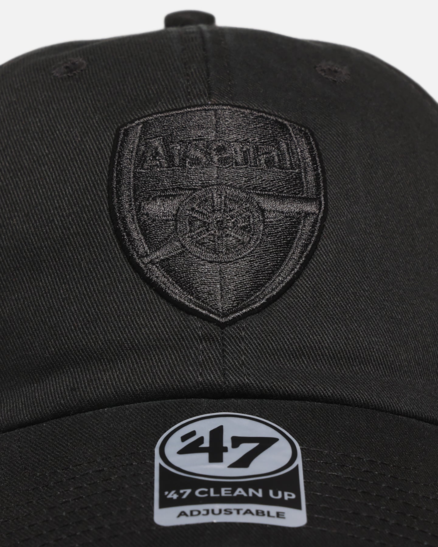 47 Brand Arsenal 47 Clean Up Strapback Black/Black