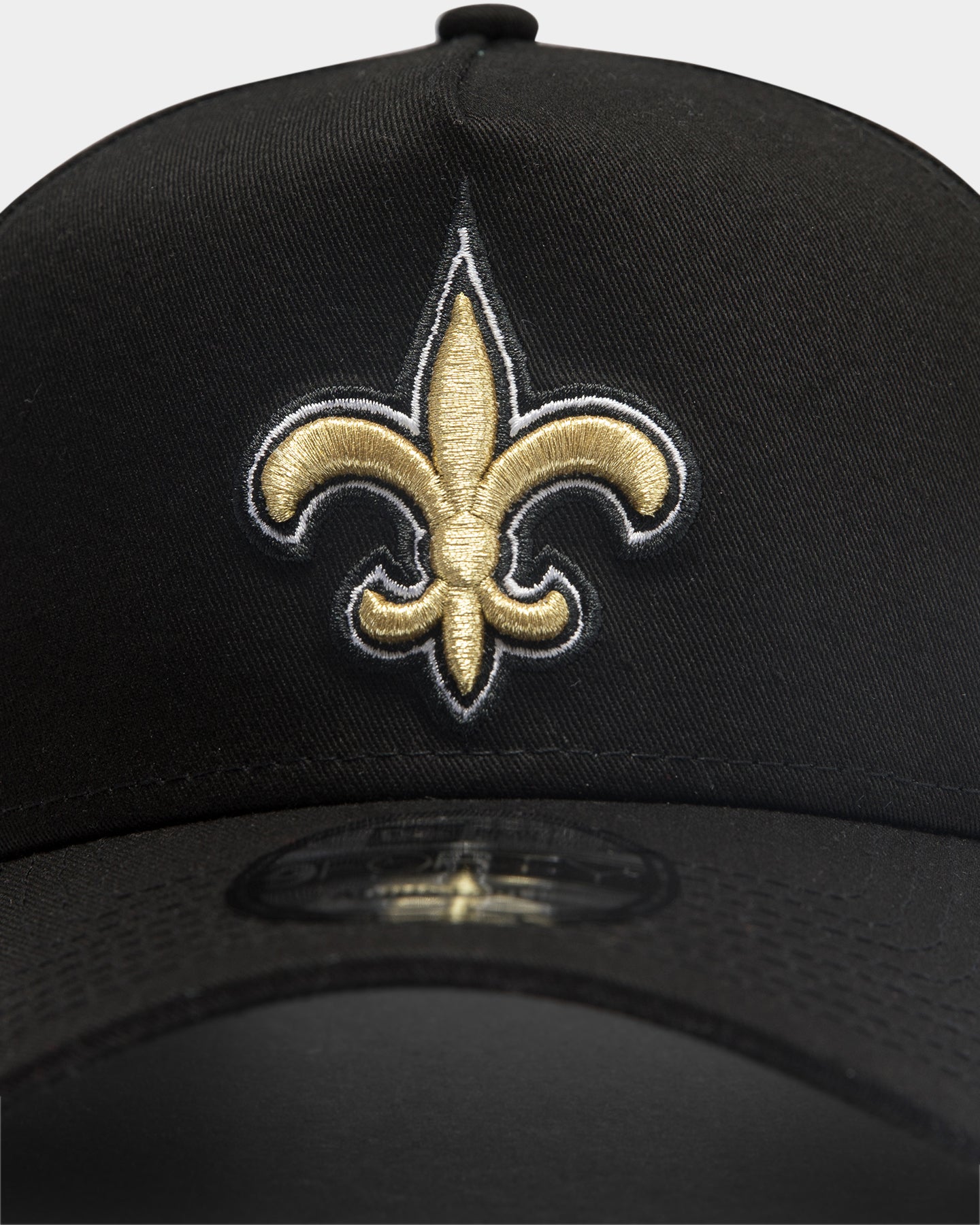 New Era New Orleans Saints NFL 9FORTY A-Frame Snapback Black