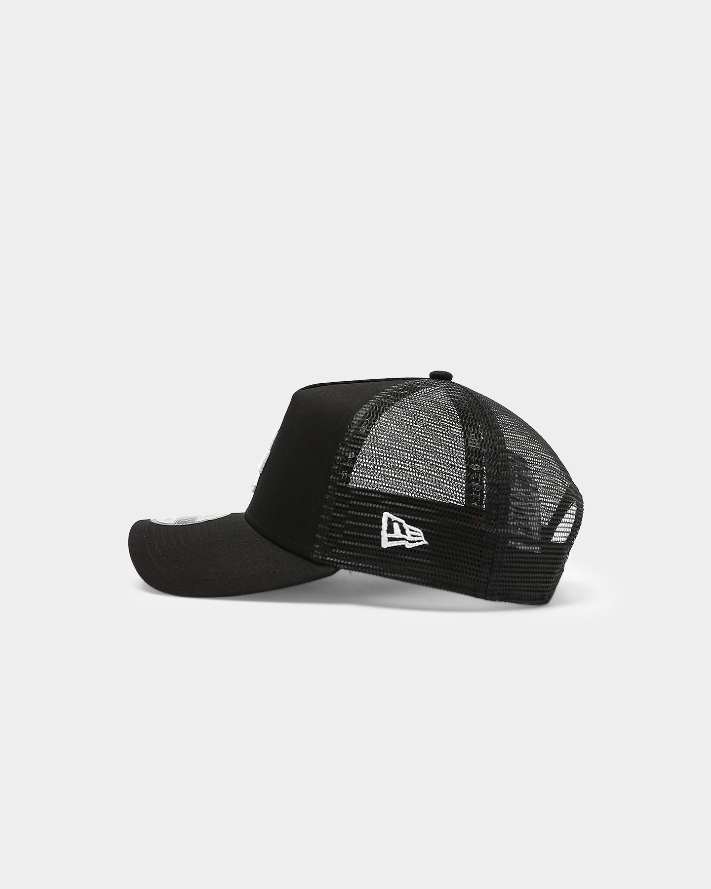 New Era Los Angeles Dodgers 9FORTY A-Frame Trucker Snapback Black