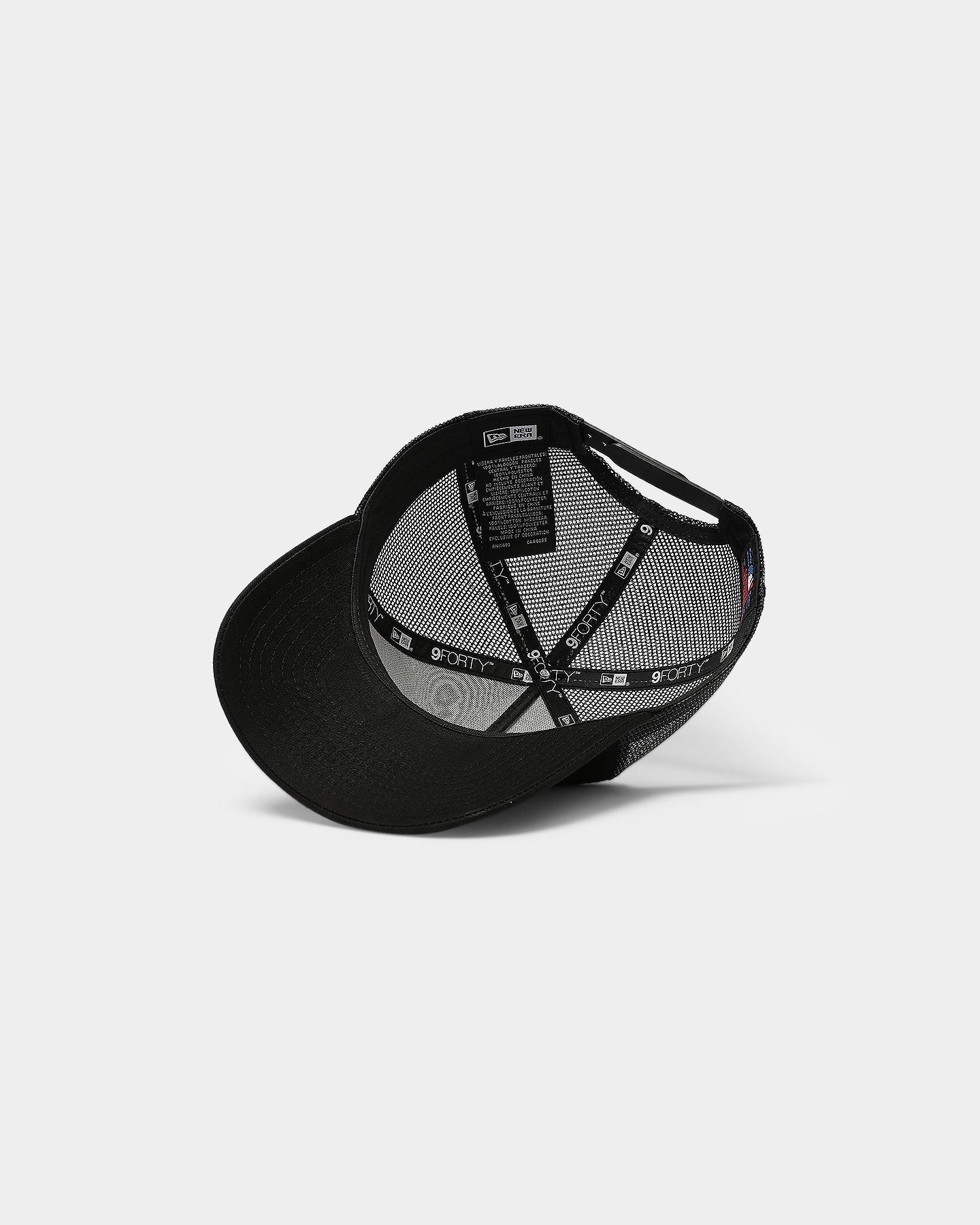 New Era Los Angeles Dodgers 9FORTY A-Frame Trucker Snapback Black