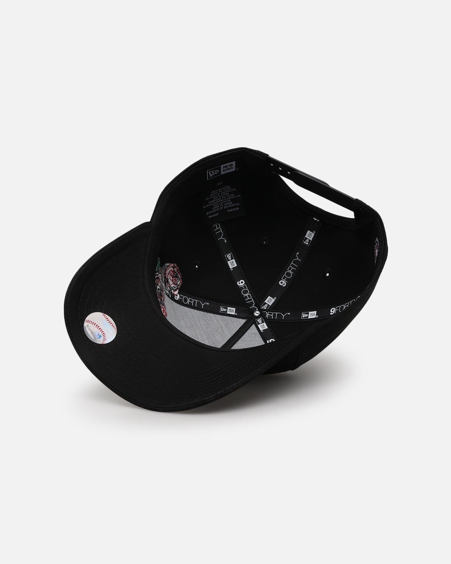 New Era Los Angeles Dodgers 'Rose Emblem' 9FORTY A-Frame Snapback Black