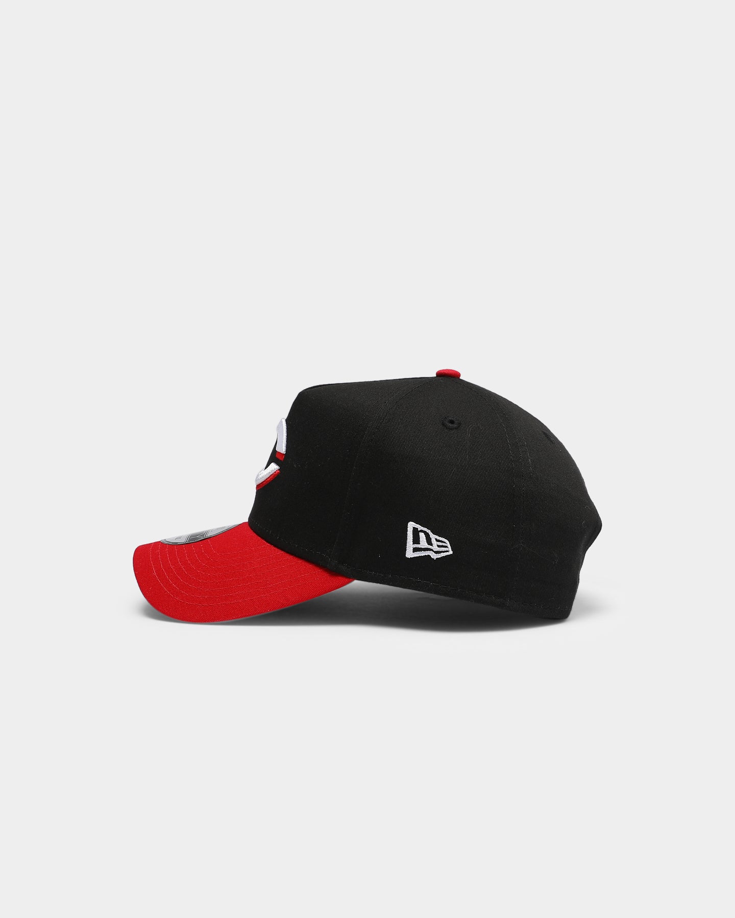 New Era Cincinnati Reds OTC 9FORTY A-Frame Snapback Black/Red