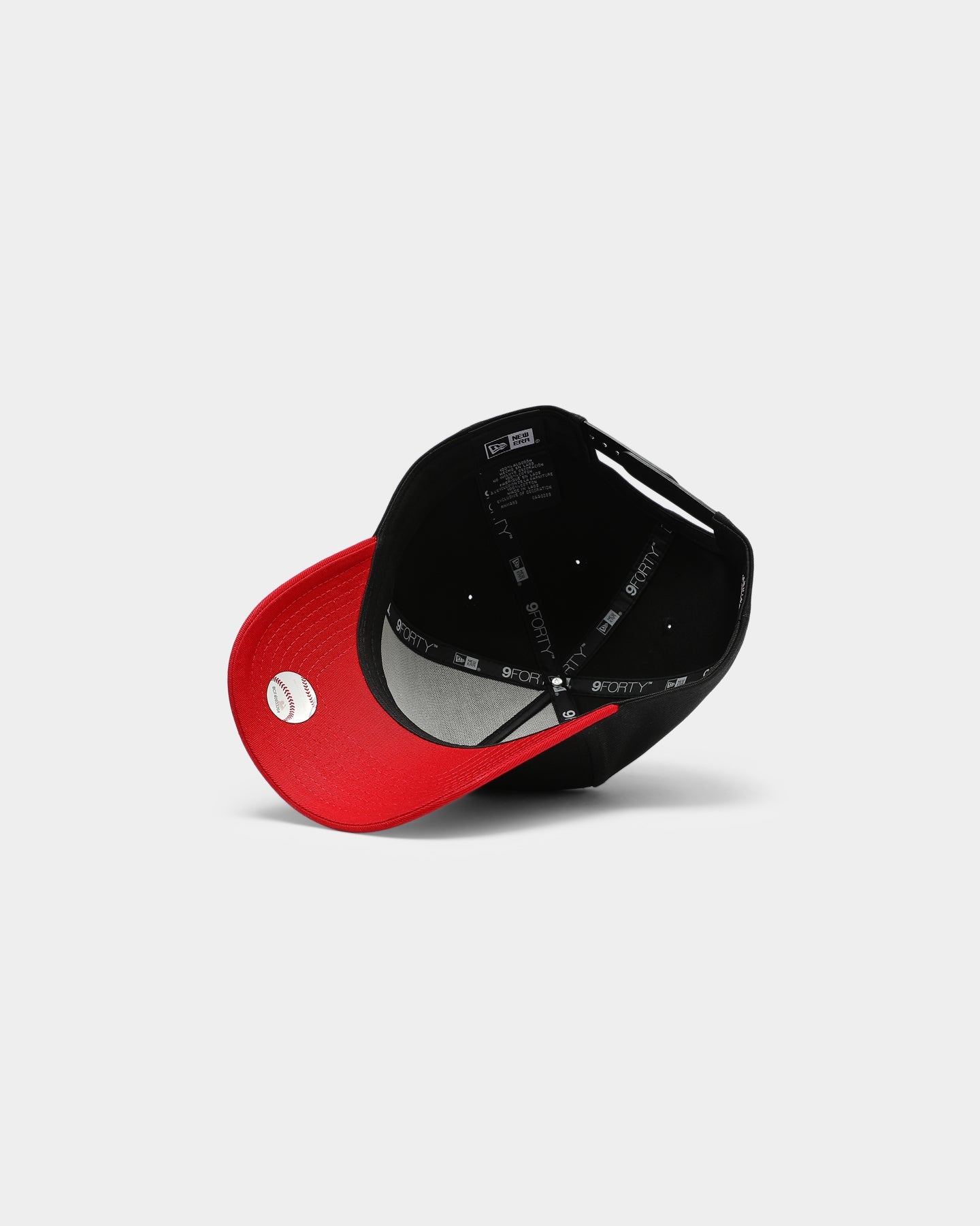 New Era Cincinnati Reds OTC 9FORTY A-Frame Snapback Black/Red