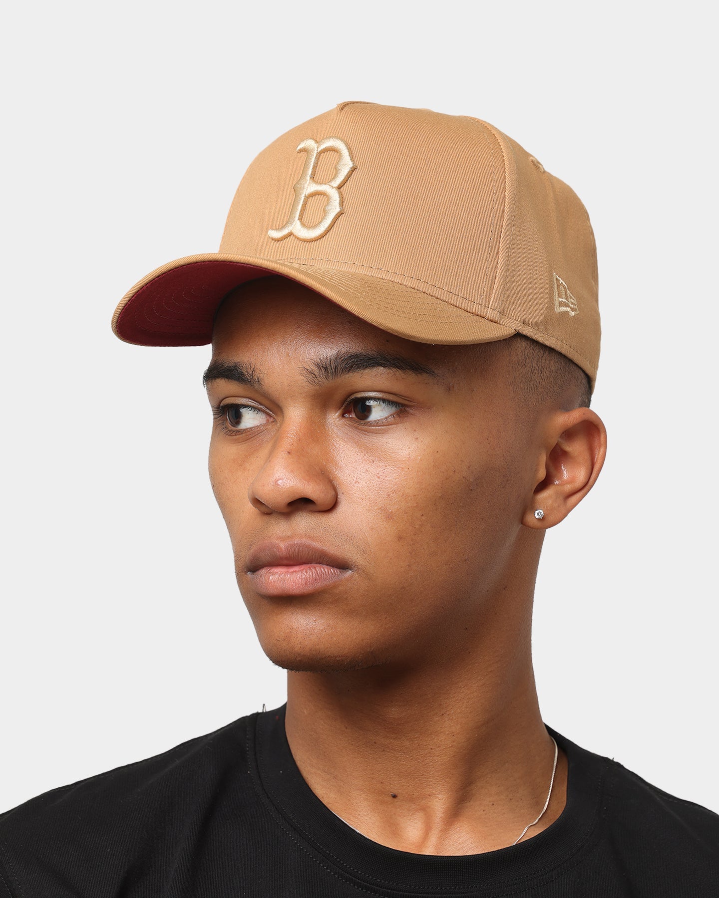 New Era Boston Red Sox 9Forty A-Frame Snapback Wheat