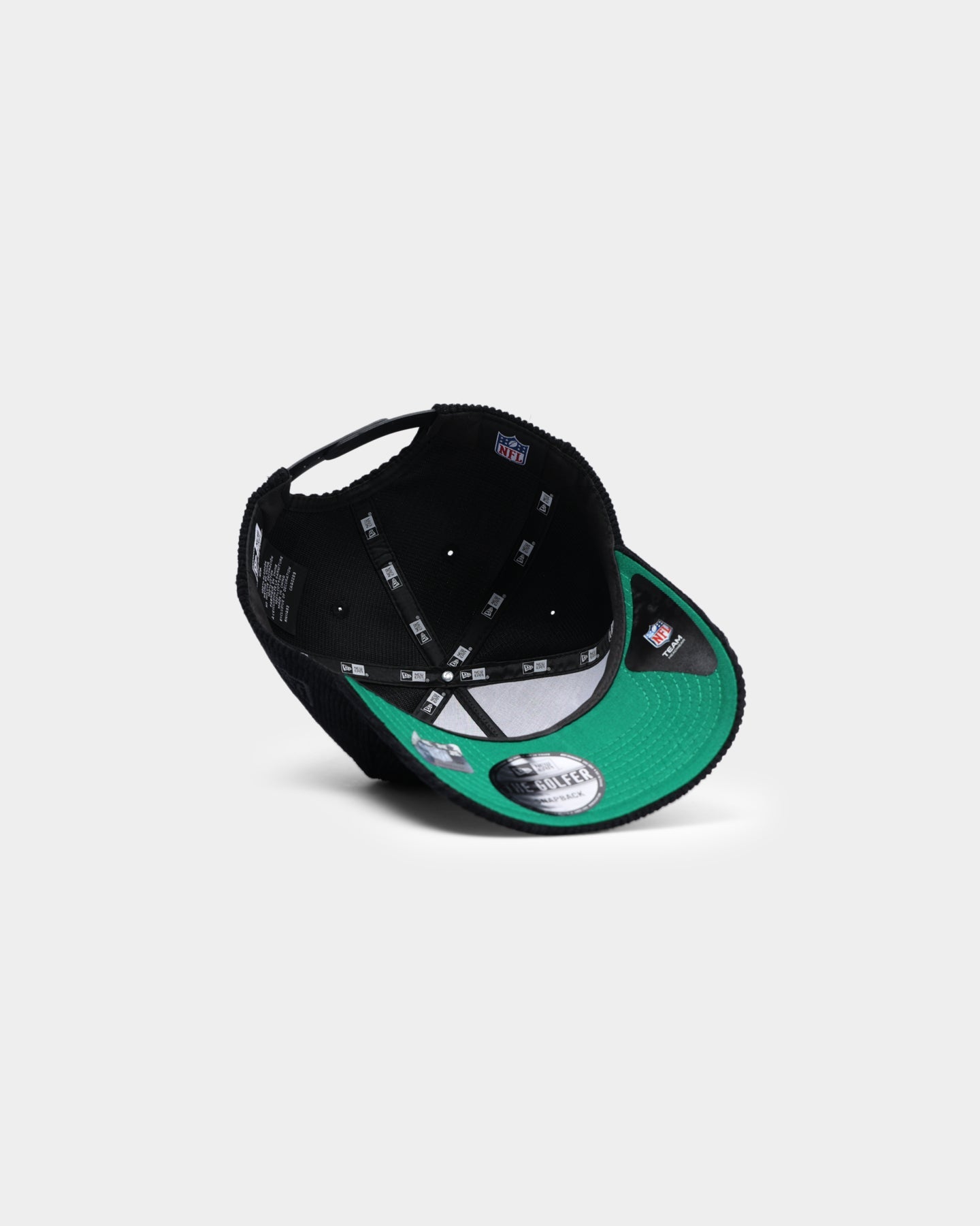 New Era Indianapolis Colts "Black Cord" Old Golfer Snapback Black
