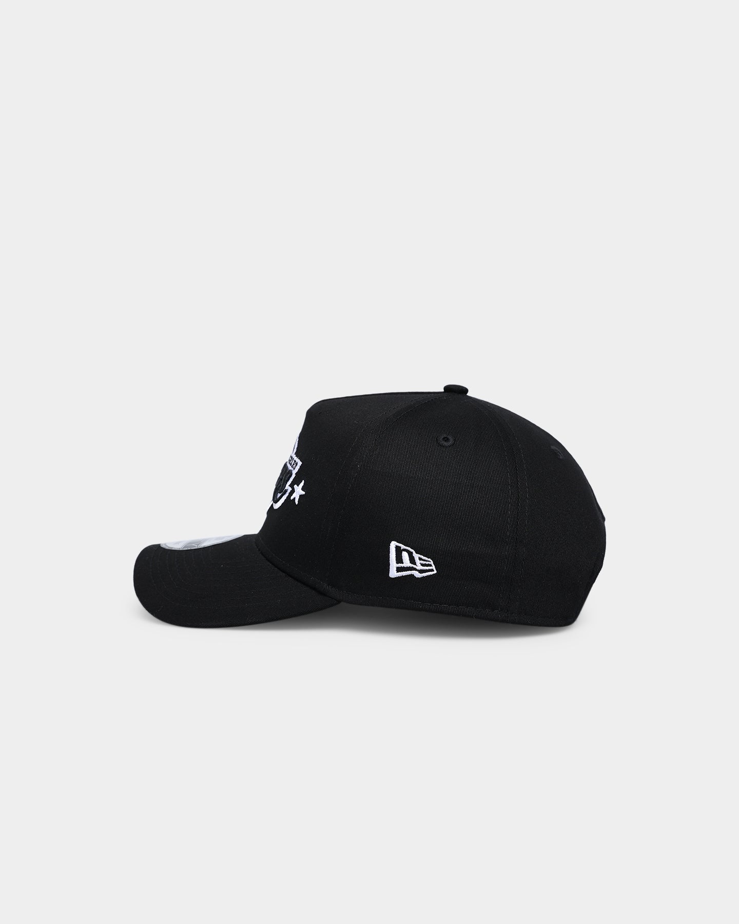 New Era Los Angeles Lakers Star Logo 9FORTY A-Frame Snapback Black