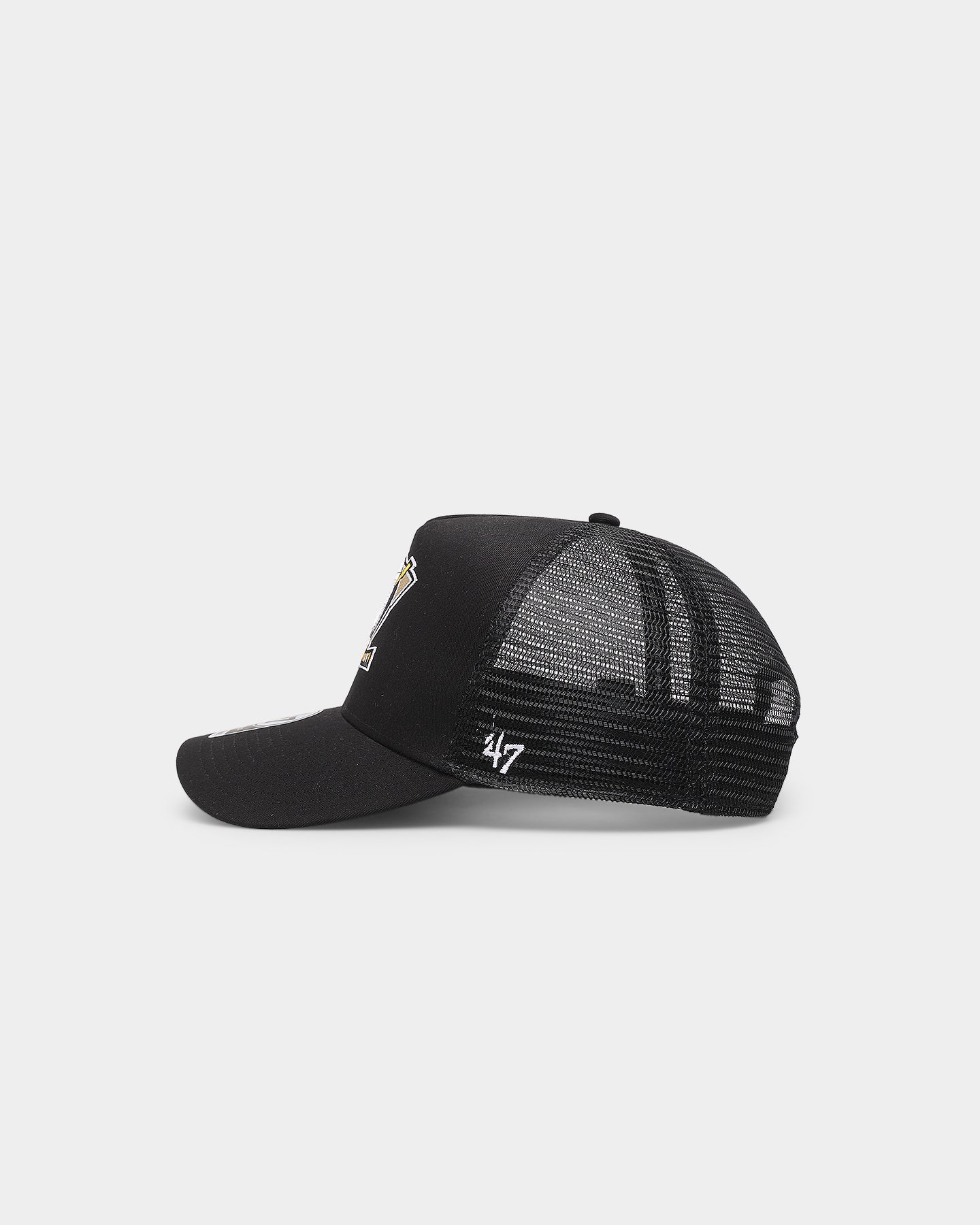 47 Brand Anaheim Ducks 'Ducks' Heysen Mesh '47 MVP DT Snapback Black