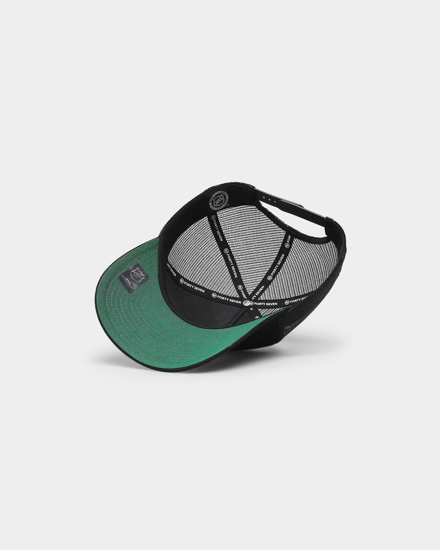 47 Brand Anaheim Ducks 'Ducks' Heysen Mesh '47 MVP DT Snapback Black