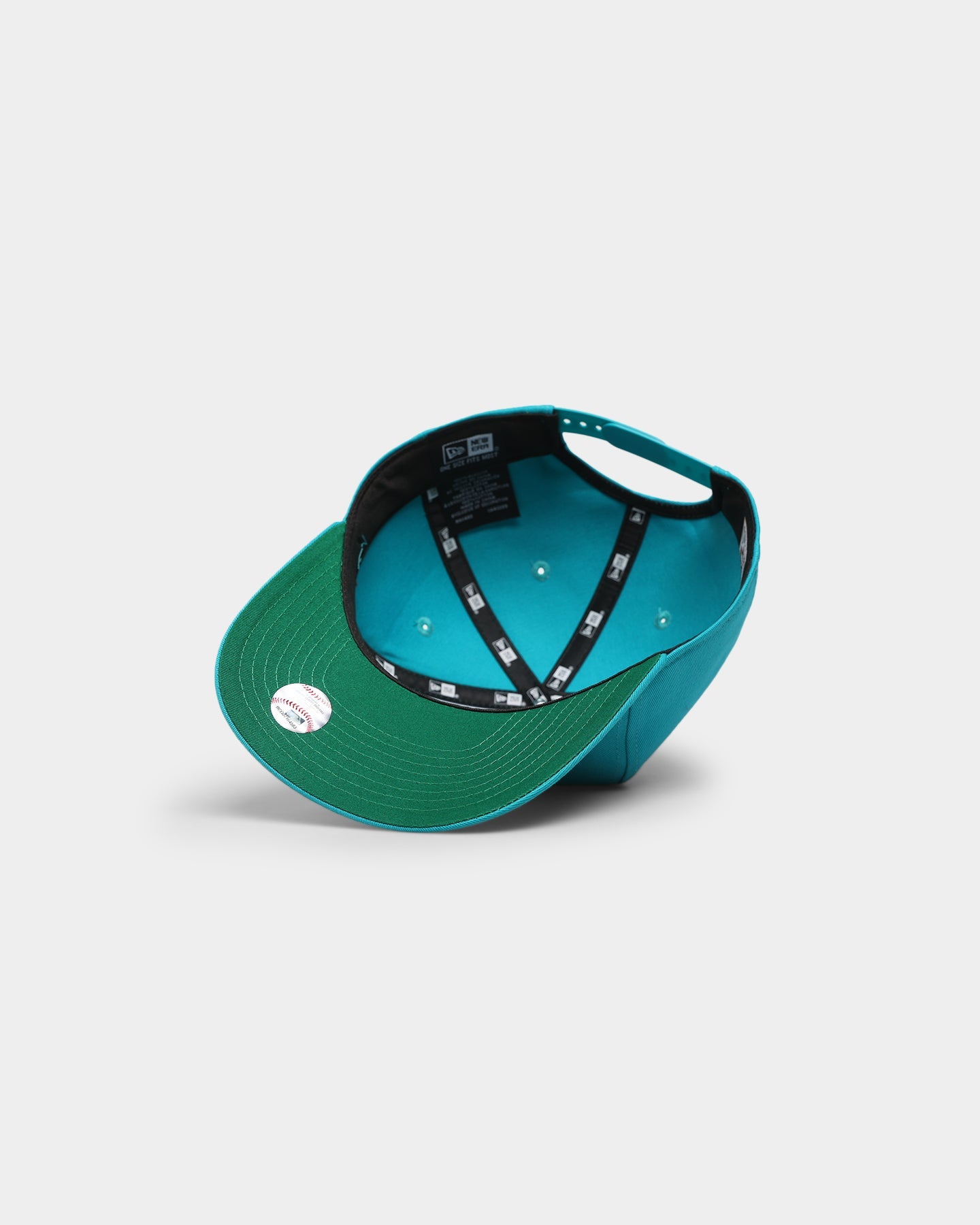 New Era Florida Marlins Throwback Logo Old Golfer Snapback OTC/Kelly Green