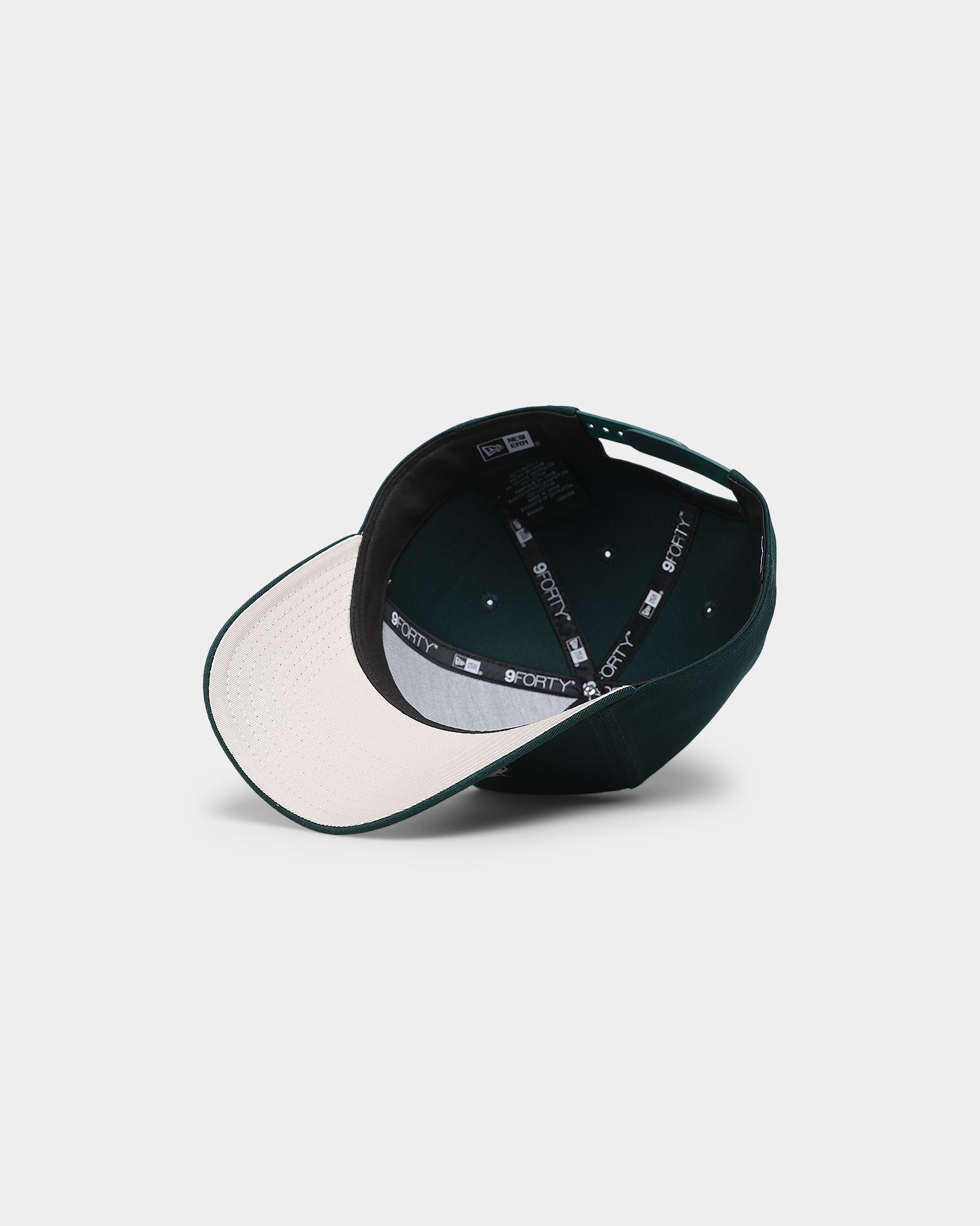 New Era Oakland Athletics 'Evergreen' 9FORTY A-Frame Snapback Forest Green