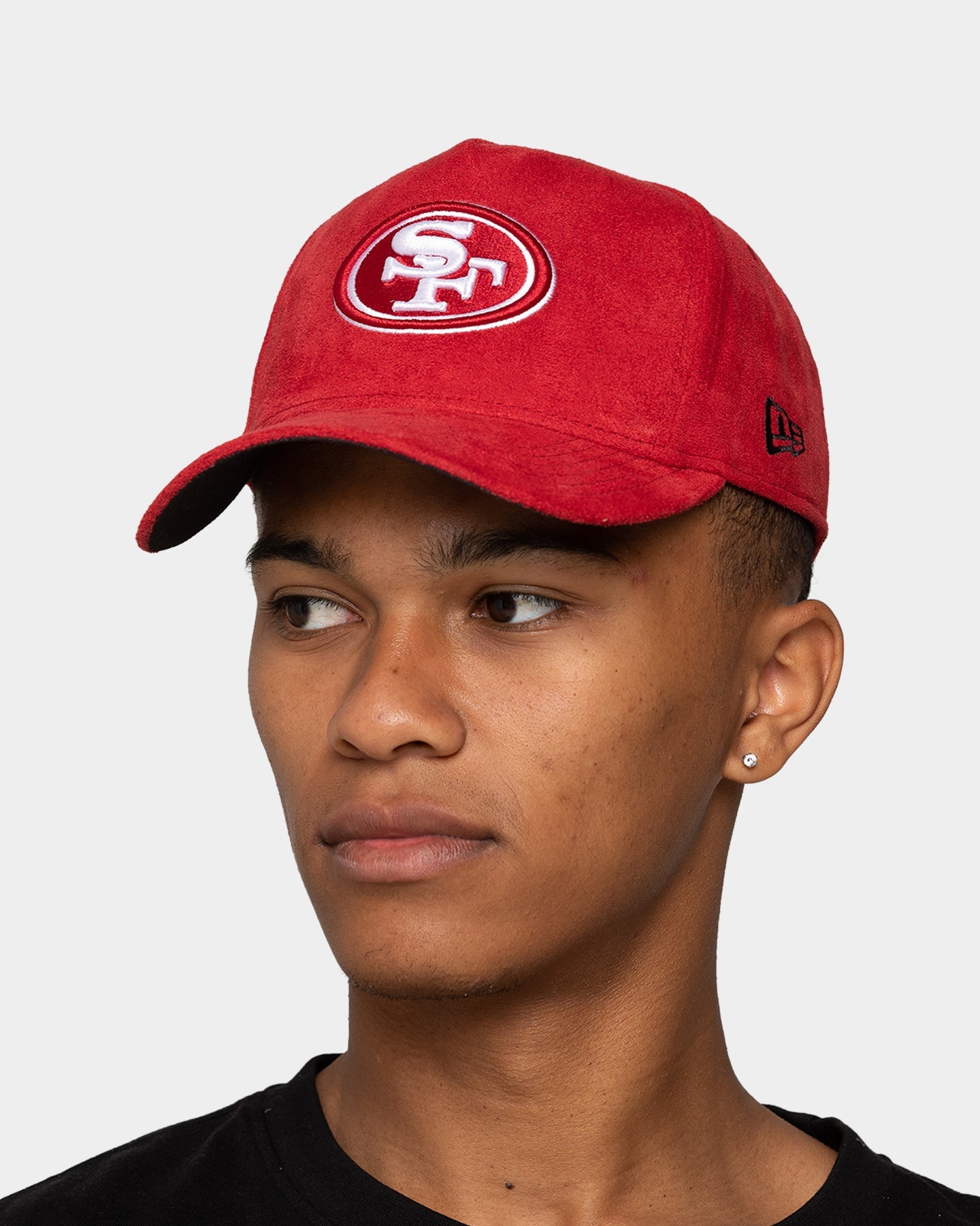 New Era San Francisco 49ers 'Scarlet Red Suede' 9FORTY K-Frame Strapback Scarlet/Black