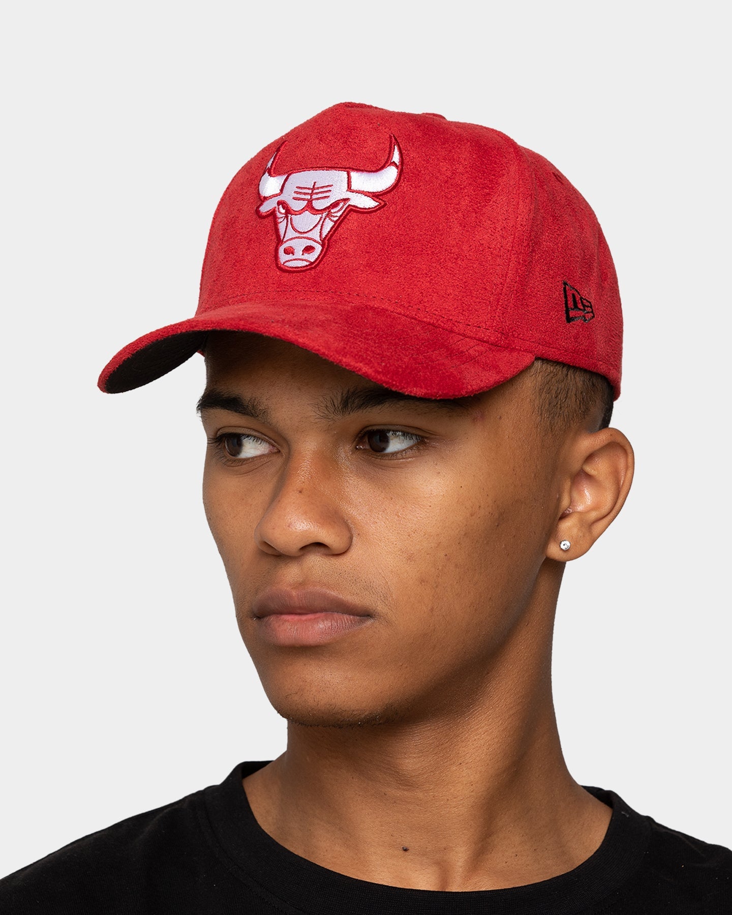 New Era Chicago Bulls 'Scarlet Red Suede' 9FORTY K-Frame Strapback Scarlet/Black