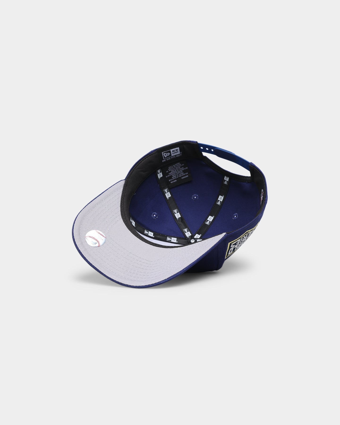 New Era Los Angeles Dodgers 'OG Team Colour World Series Side Patch' Old Golfer Snapback Original Team Colours