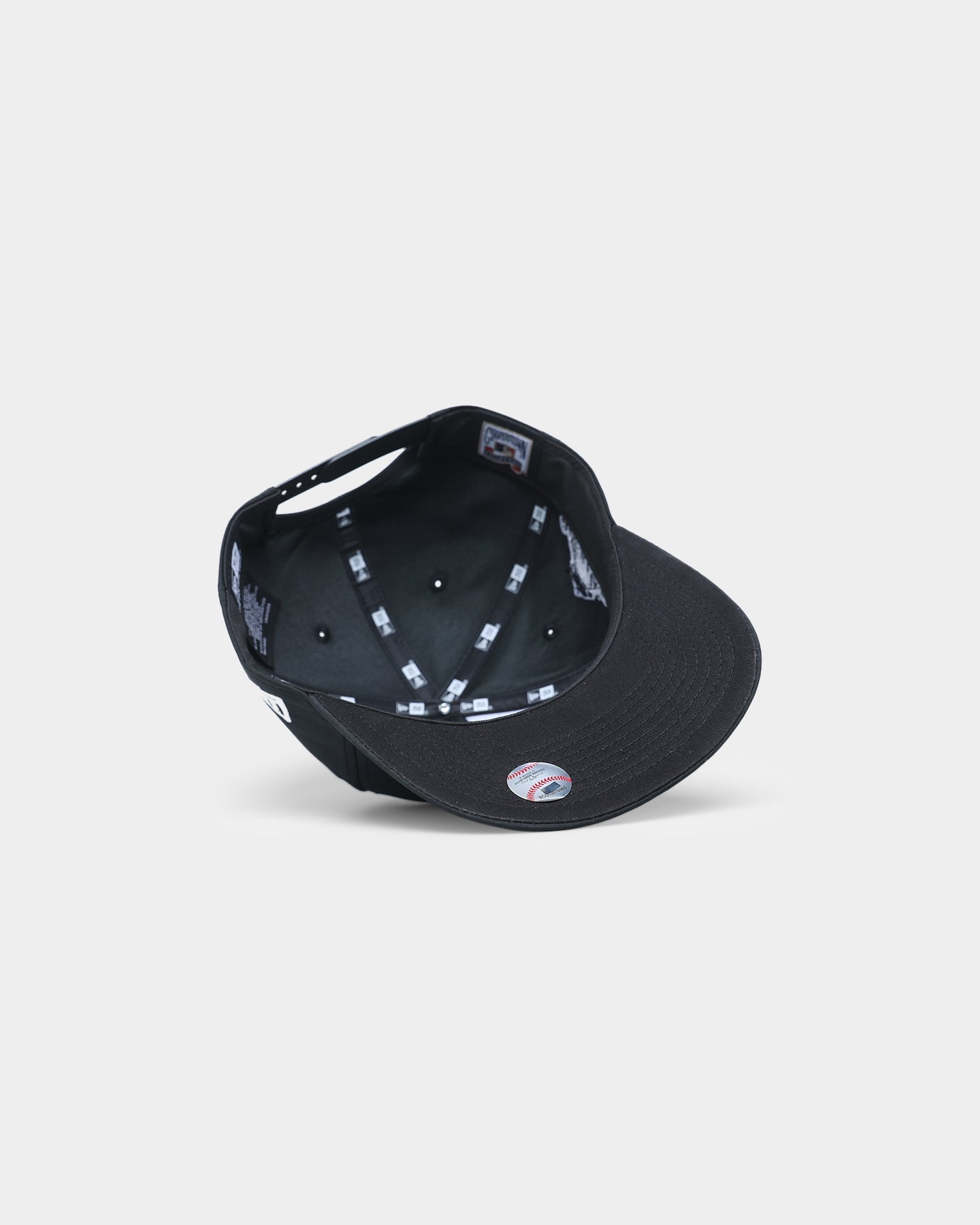 New Era Oakland Athletics 1989 'Black & White World Series' Prolight Old Golfer Snapback Black/White