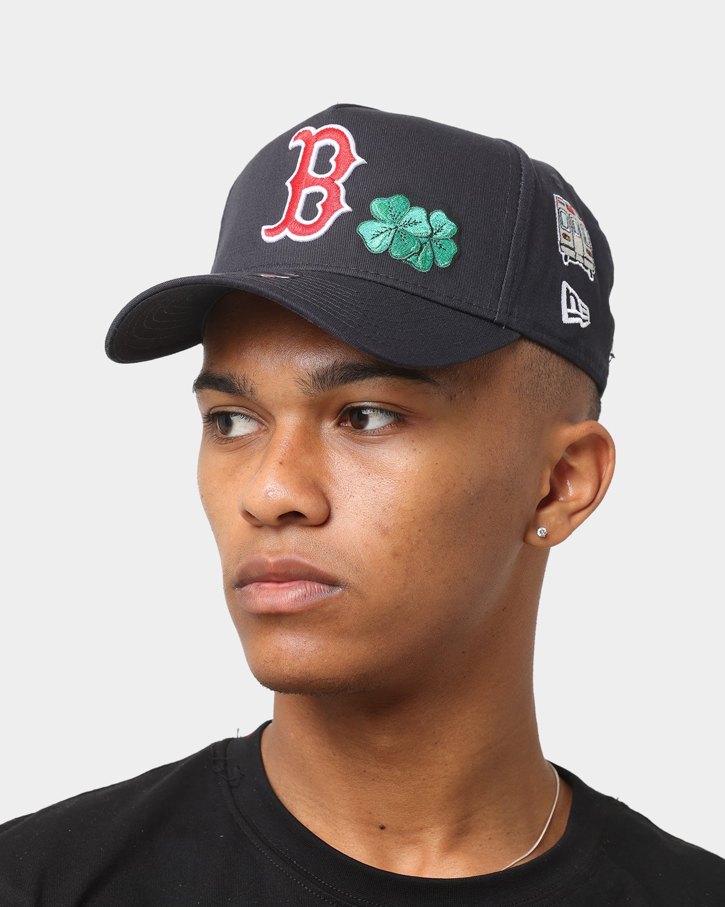 New Era Boston Red Sox 'City Transit' 9FORTY A-Frame Snapback Original Team Colours
