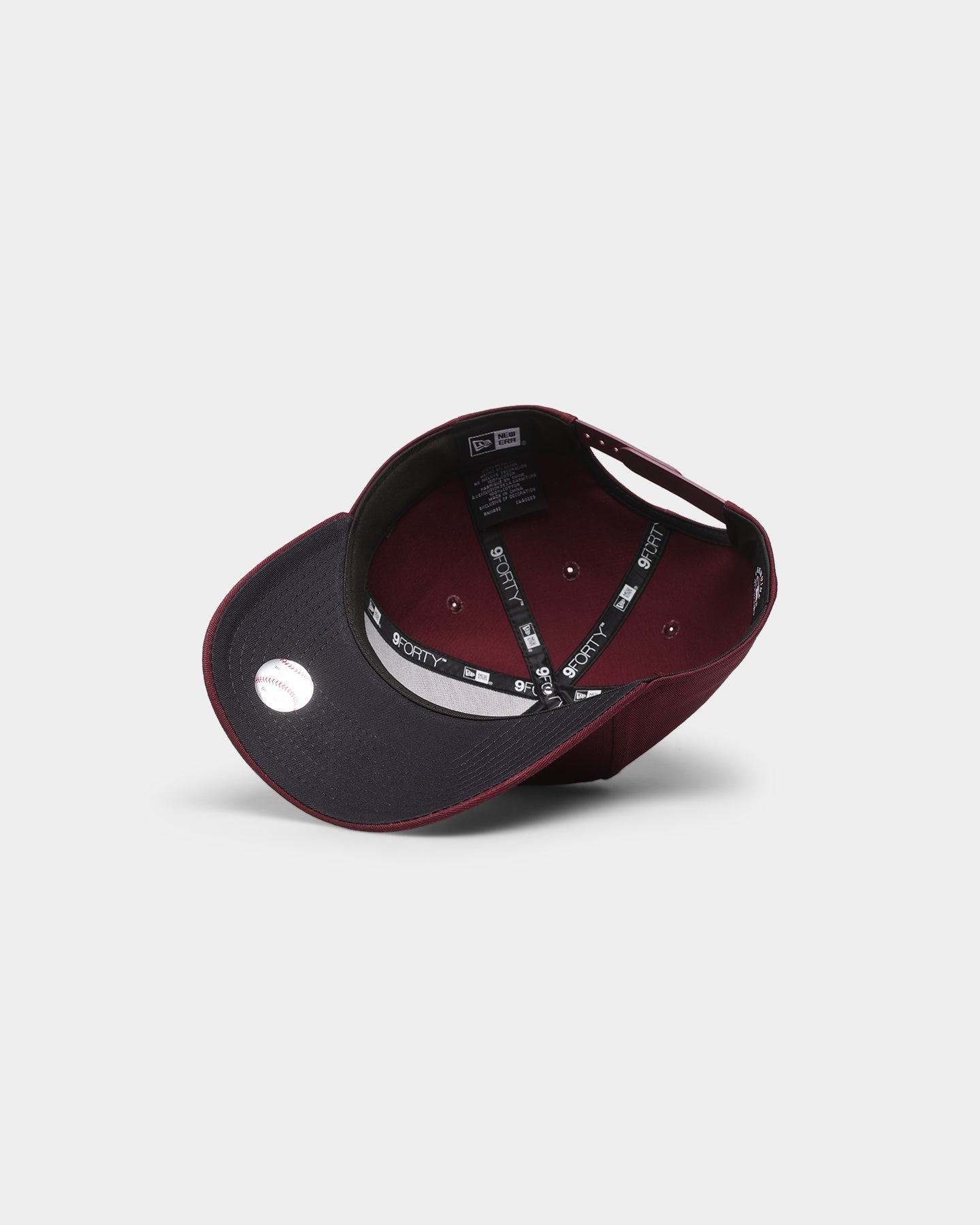 New Era Los Angeles Dodgers 9FORTY A-Frame Snapback Maroon/Navy/White