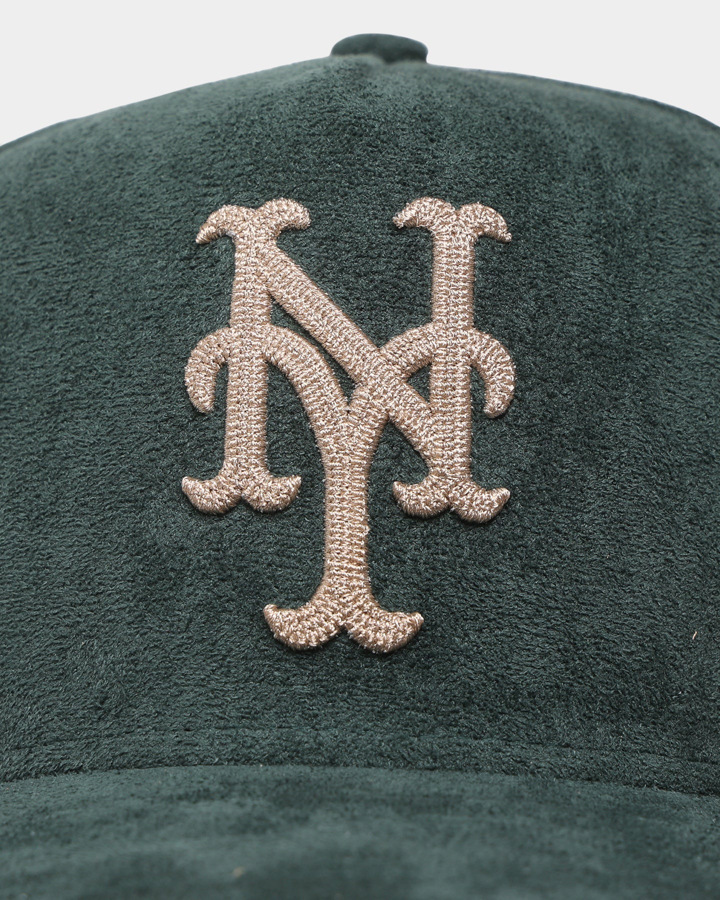 New Era New York Mets 'Forest Suede & Camel' 9FORTY K-Frame Strapback Dark Green