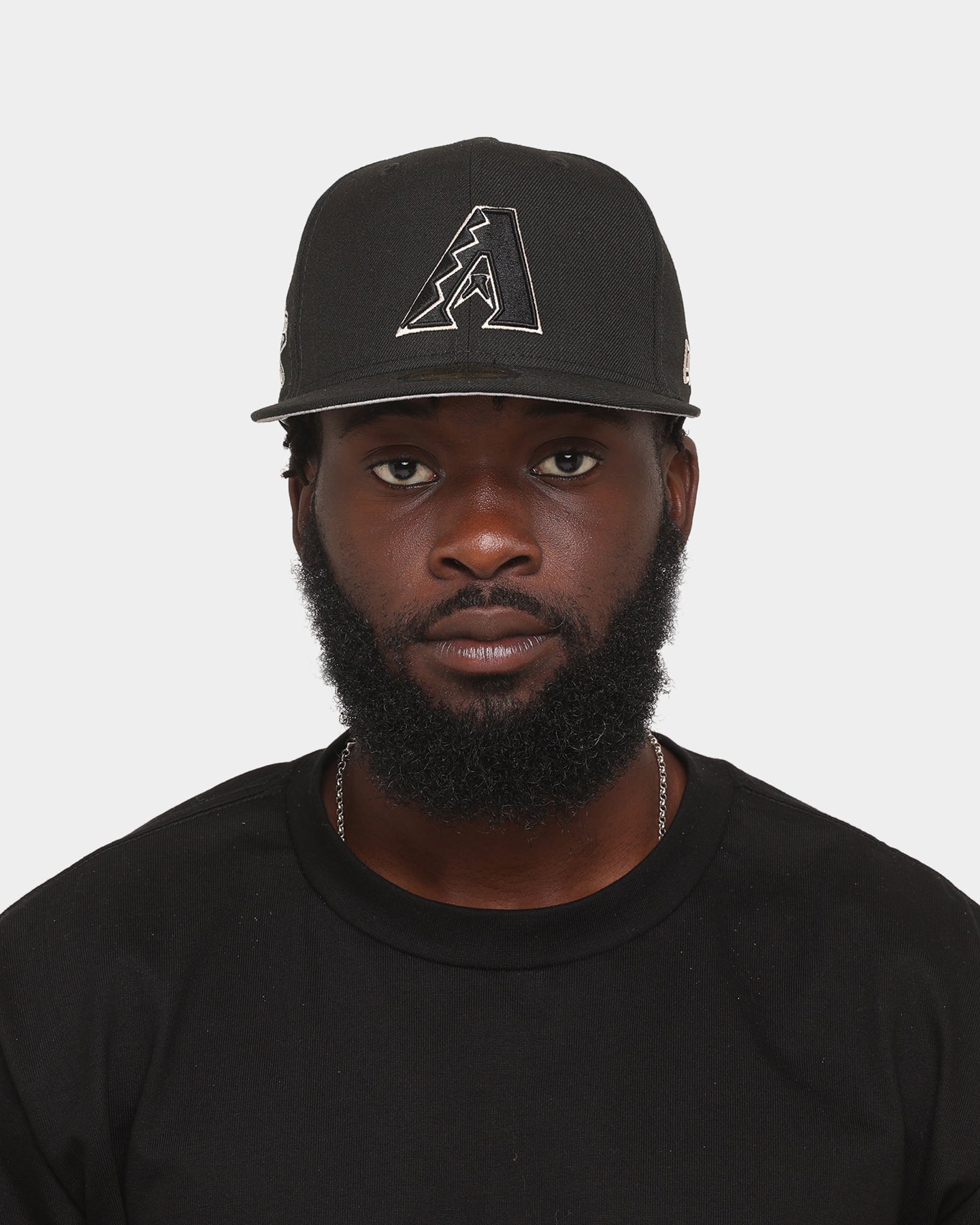 New Era Arizona Diamondbacks World Series 'Stone Tones' 59FIFTY Fitted Black/Stone