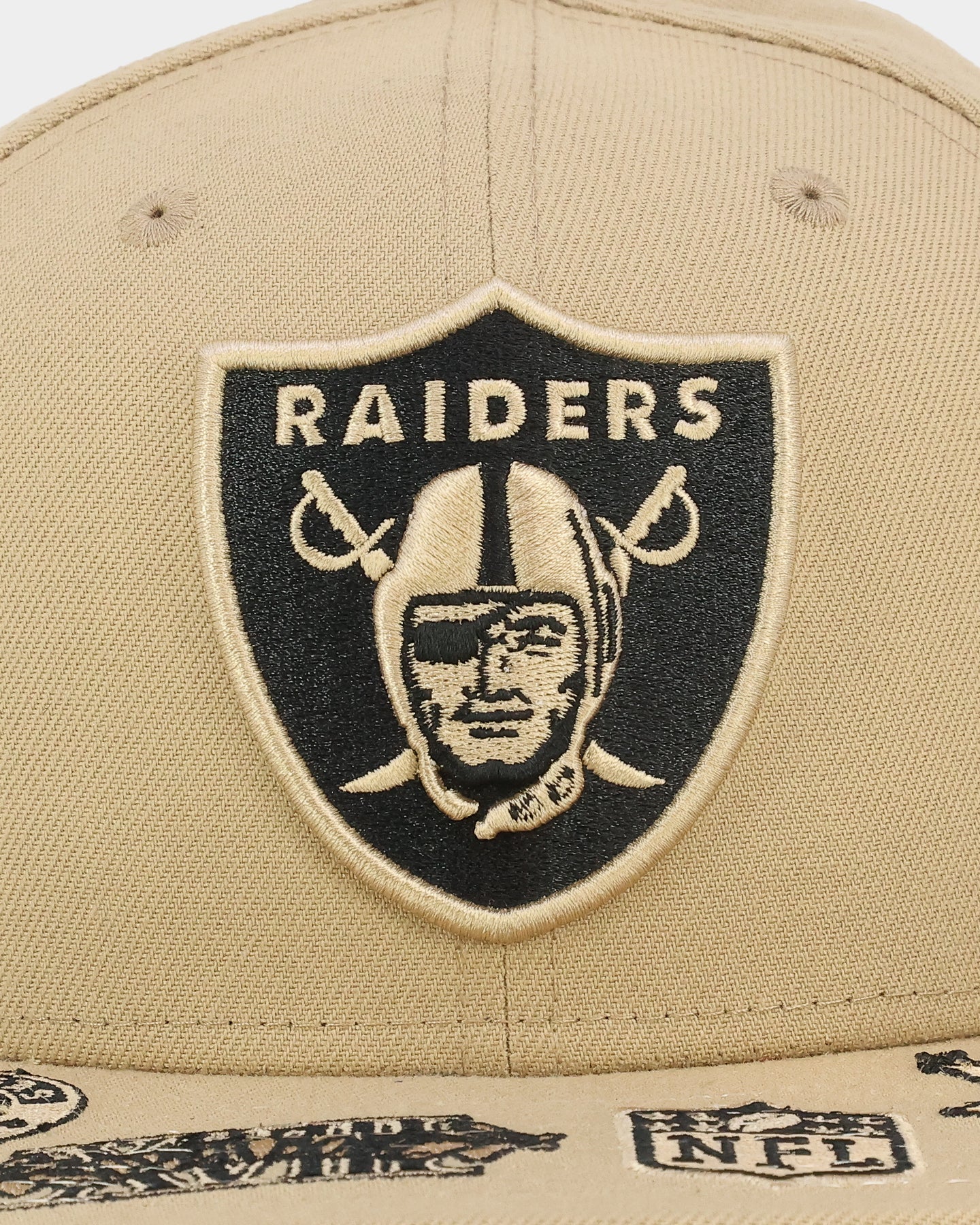 New Era Las Vegas Raiders 'Tumbleweed Visor Patch' 59FIFTY Fitted Tumbleweed
