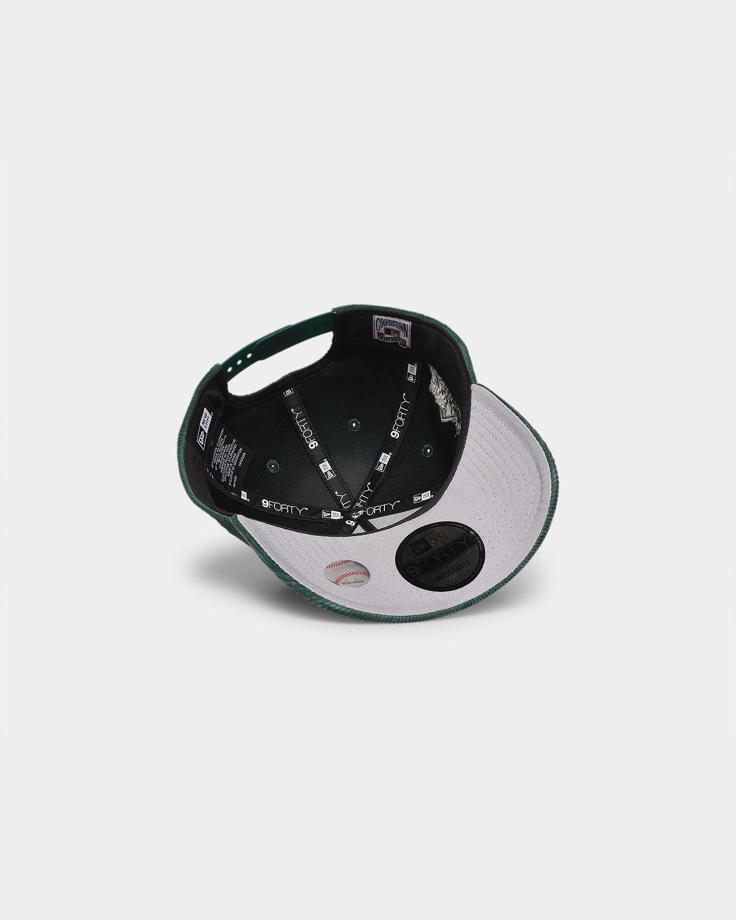 New Era Los Angeles Dodgers 'Classic Corduroy' 9FORTY A-Frame Snapback Dark Green