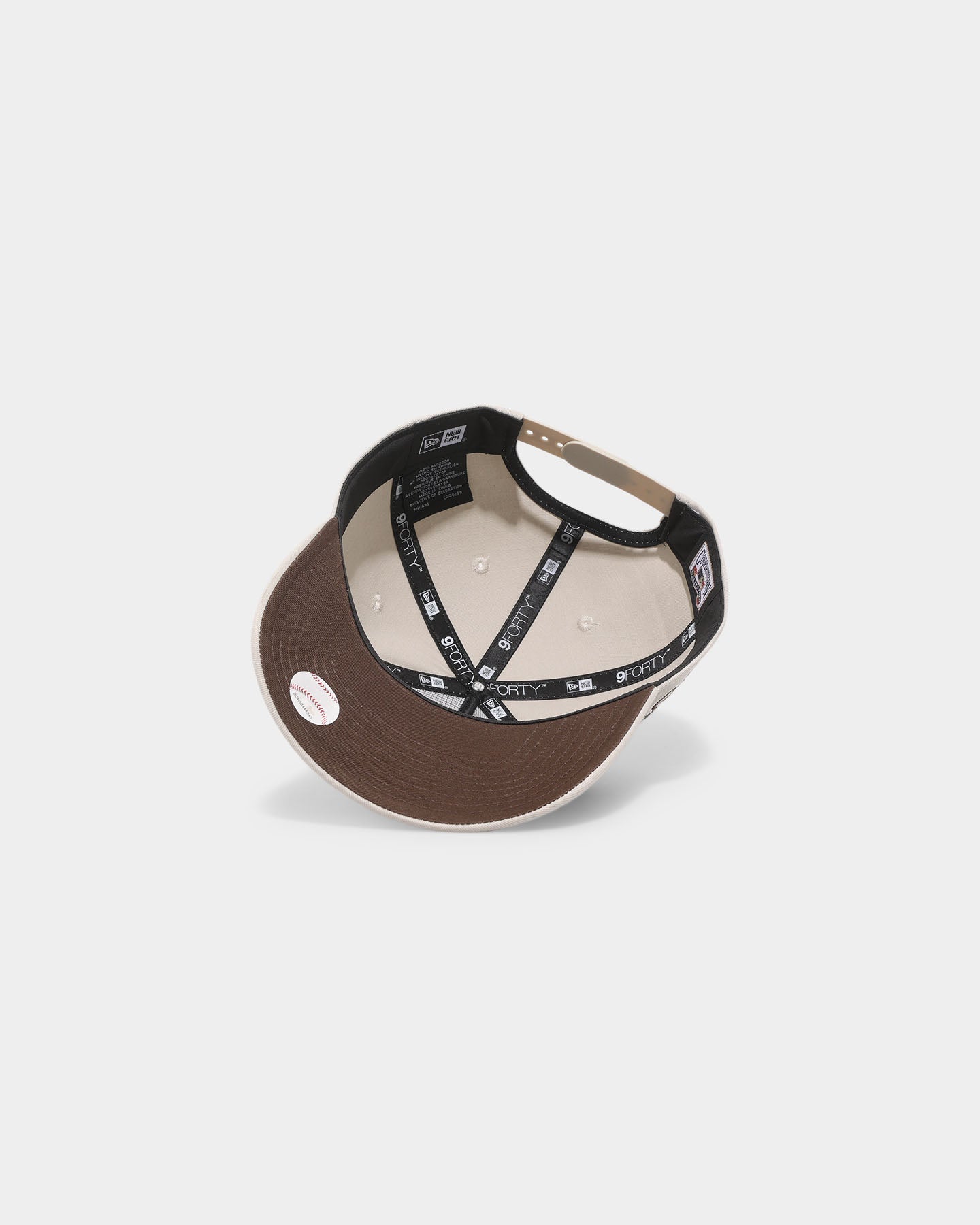New Era Los Angeles Dodgers 'Oat Mocha' 9FORTY A-Frame Snapback Stone