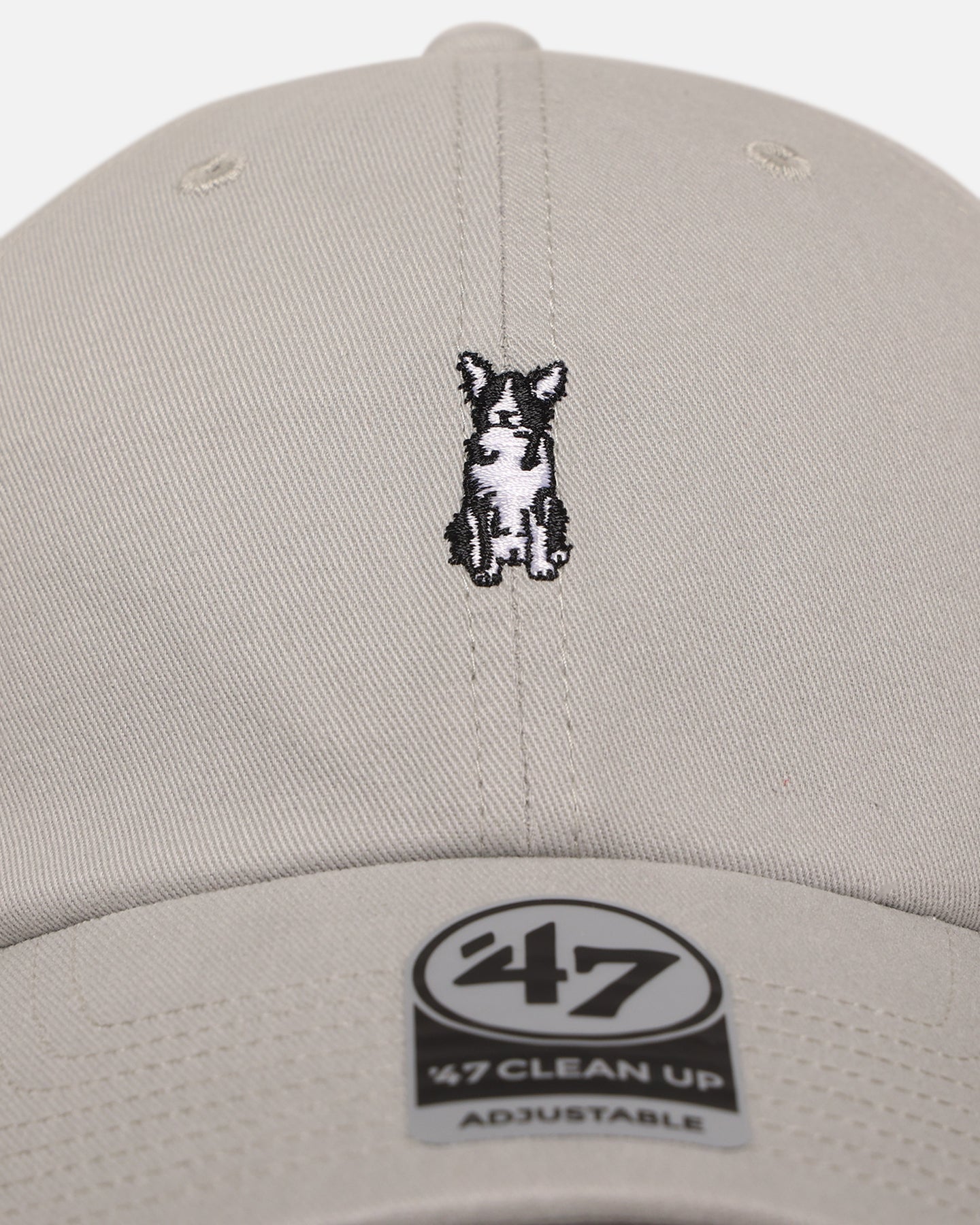 47 Brand Border Collie 'Dog Collection' 47 Clean Up Strapback Gray