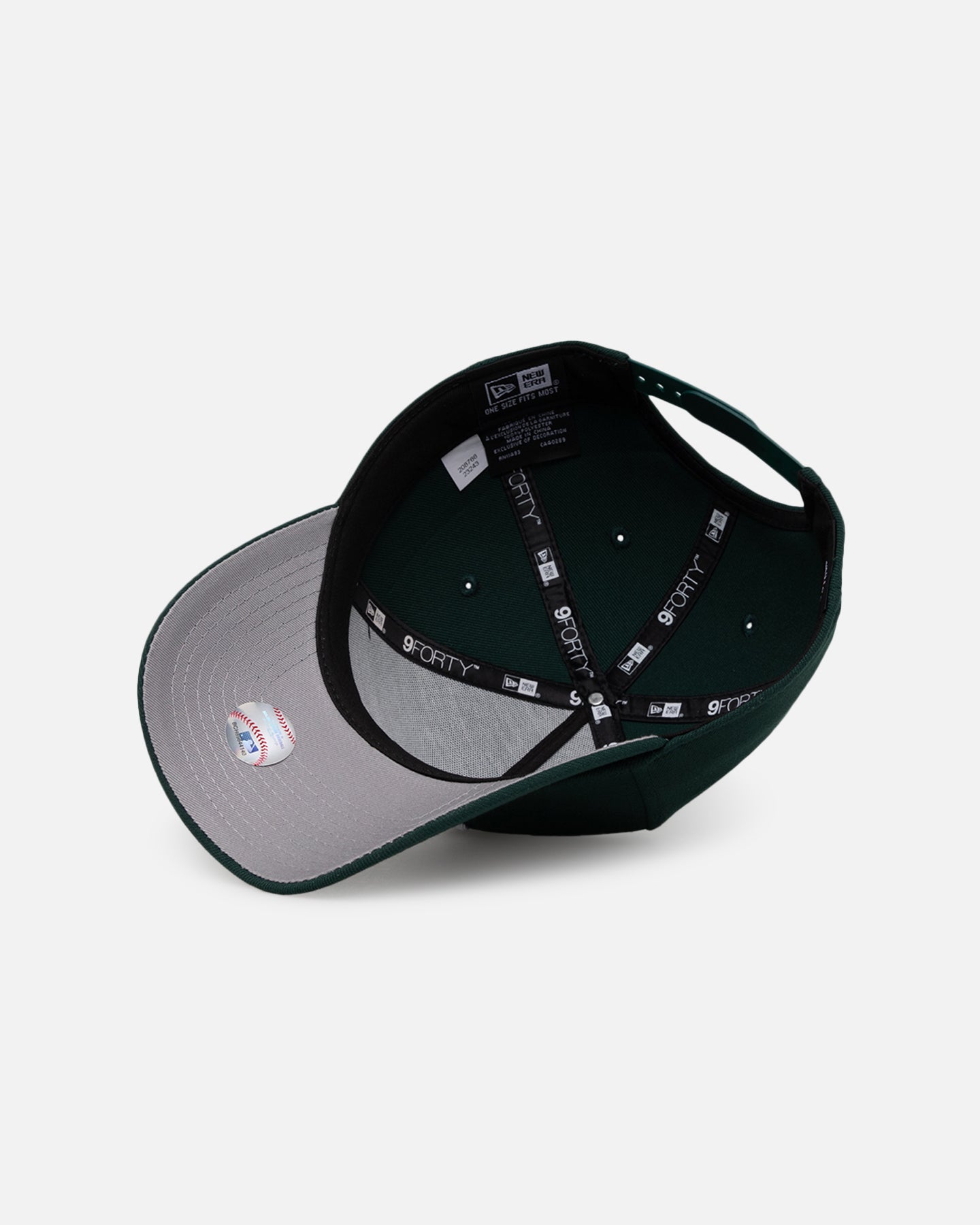 New Era Los Angeles Dodgers 'Upside Down LA Logo' 9FORTY A-Frame Snapback Dark Green