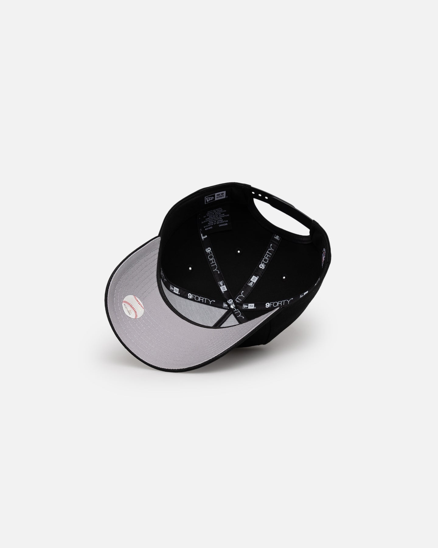 New Era Oakland Athletics 'Gothic Arch' 9FORTY A-Frame Snapback Black/White