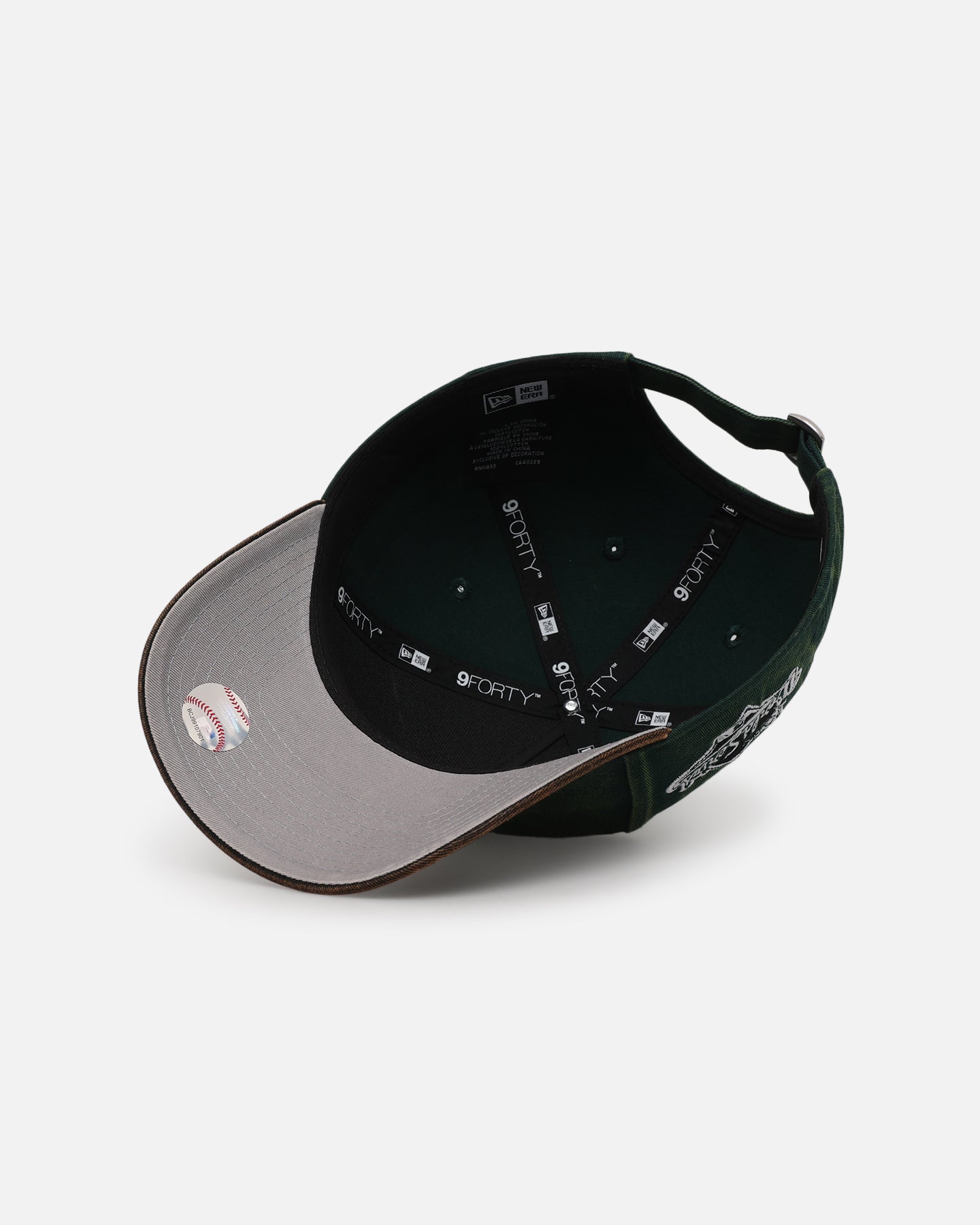 New Era Los Angeles Dodgers 'Washed Green' 9FORTY A-Frame Strapback Green/Black