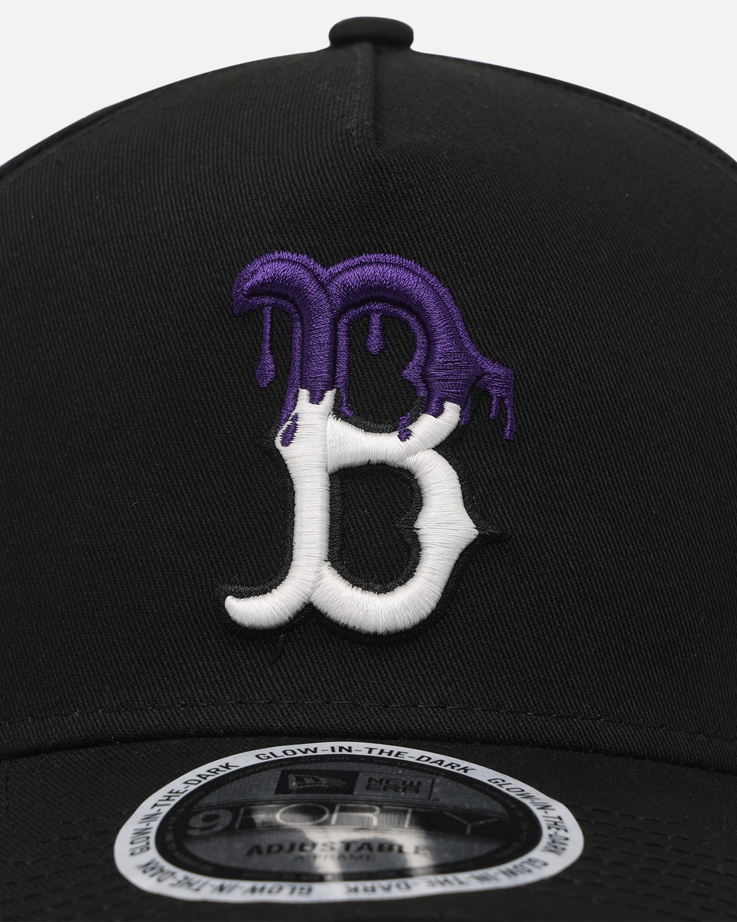 New Era Boston Red Sox 'Drip 3.0' 9FORTY A-Frame Snapback Black