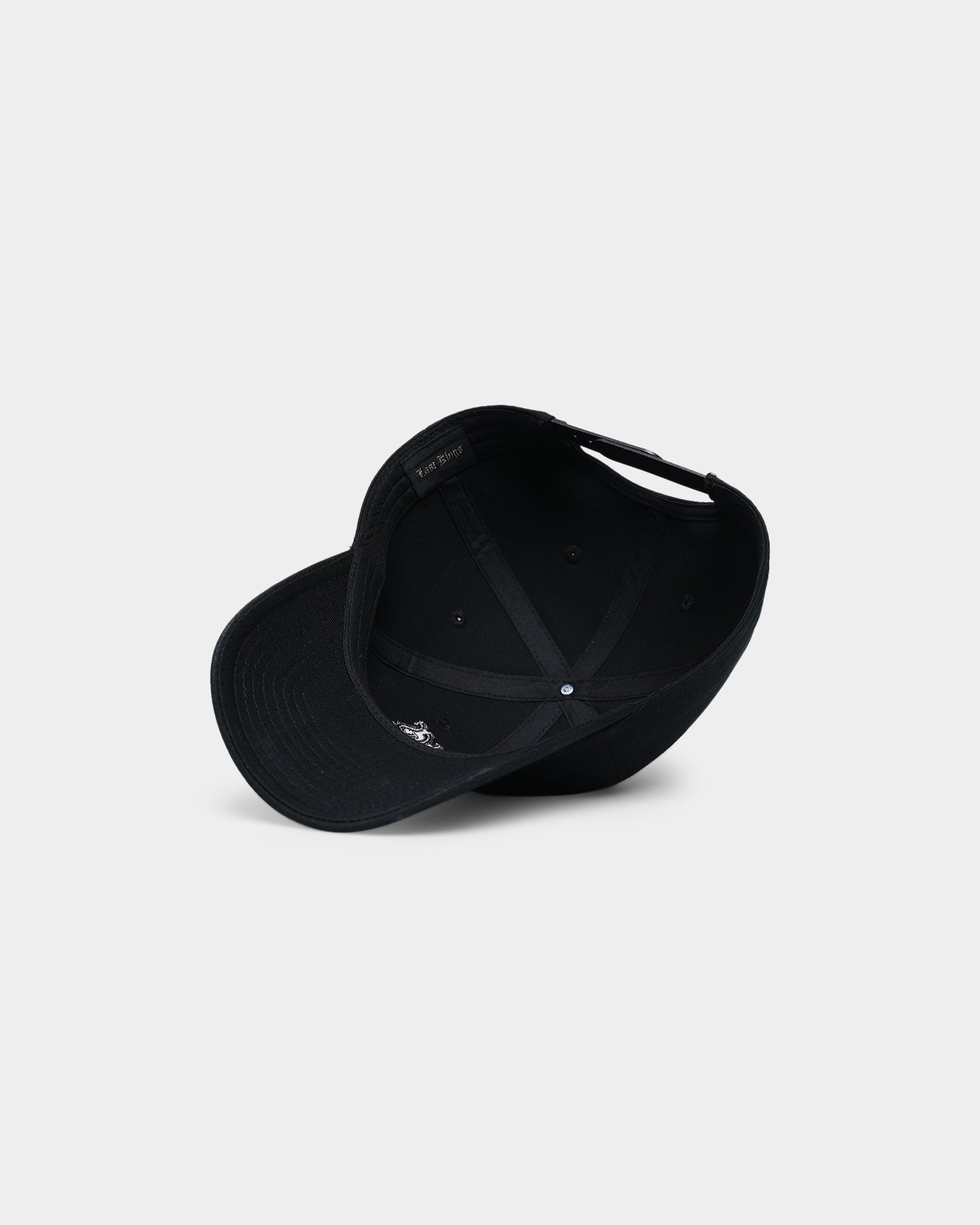 Last Kings Records Cut Off Snapback Black