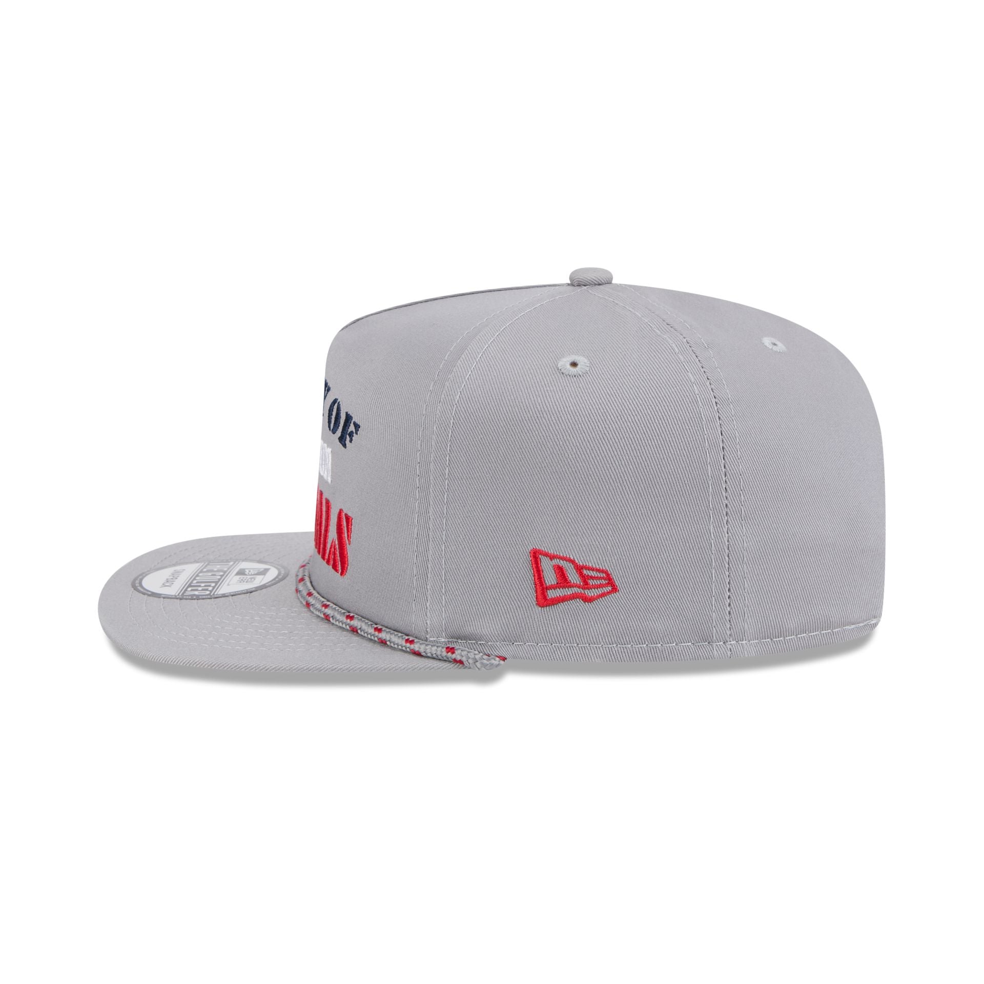 Washington Nationals Vintage Gray Rope Golfer Hat