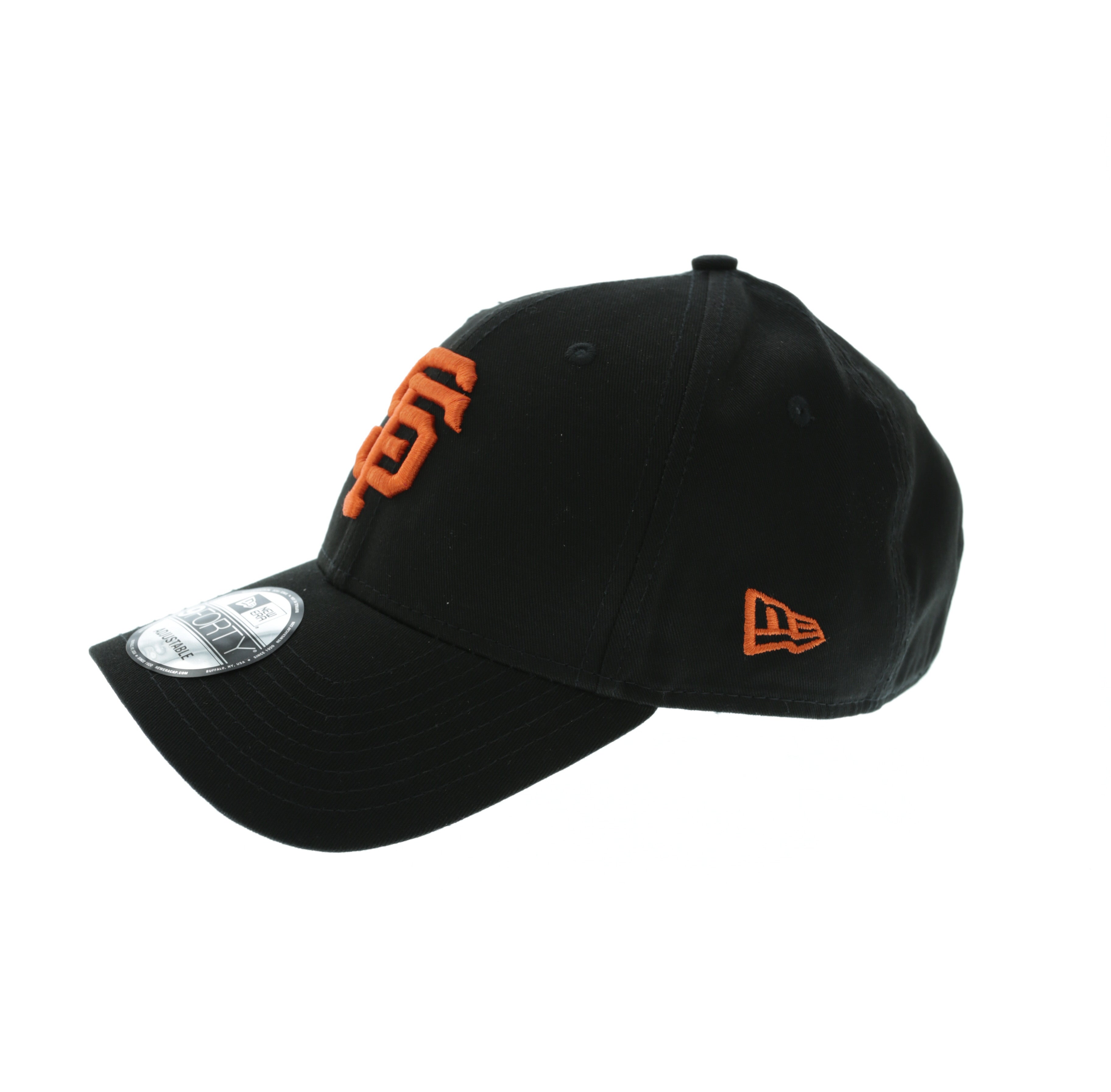 New Era Giants 9FORTY Strapback Black/Orange