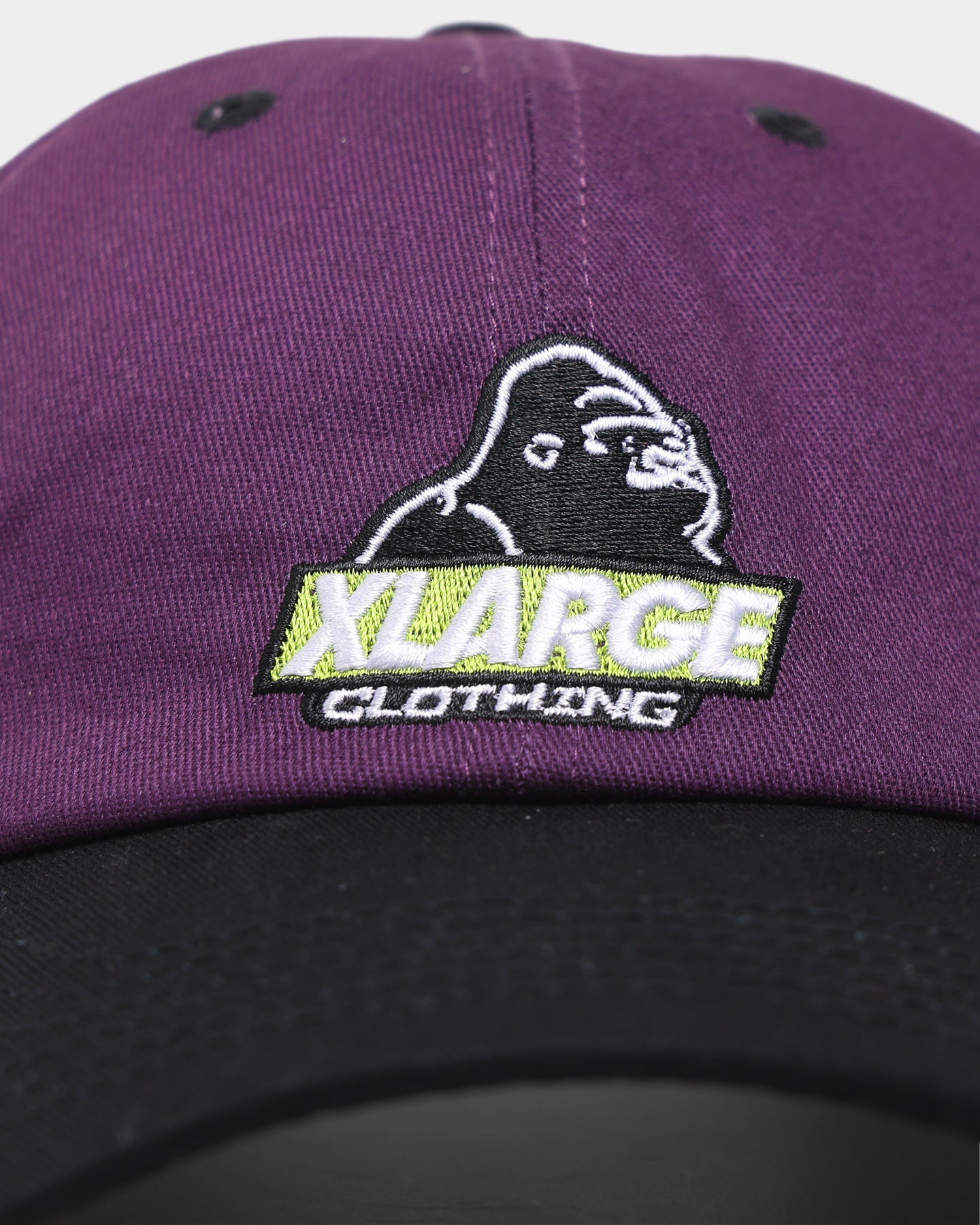 XLARGE Slanted Logo Snapback Purple/Black