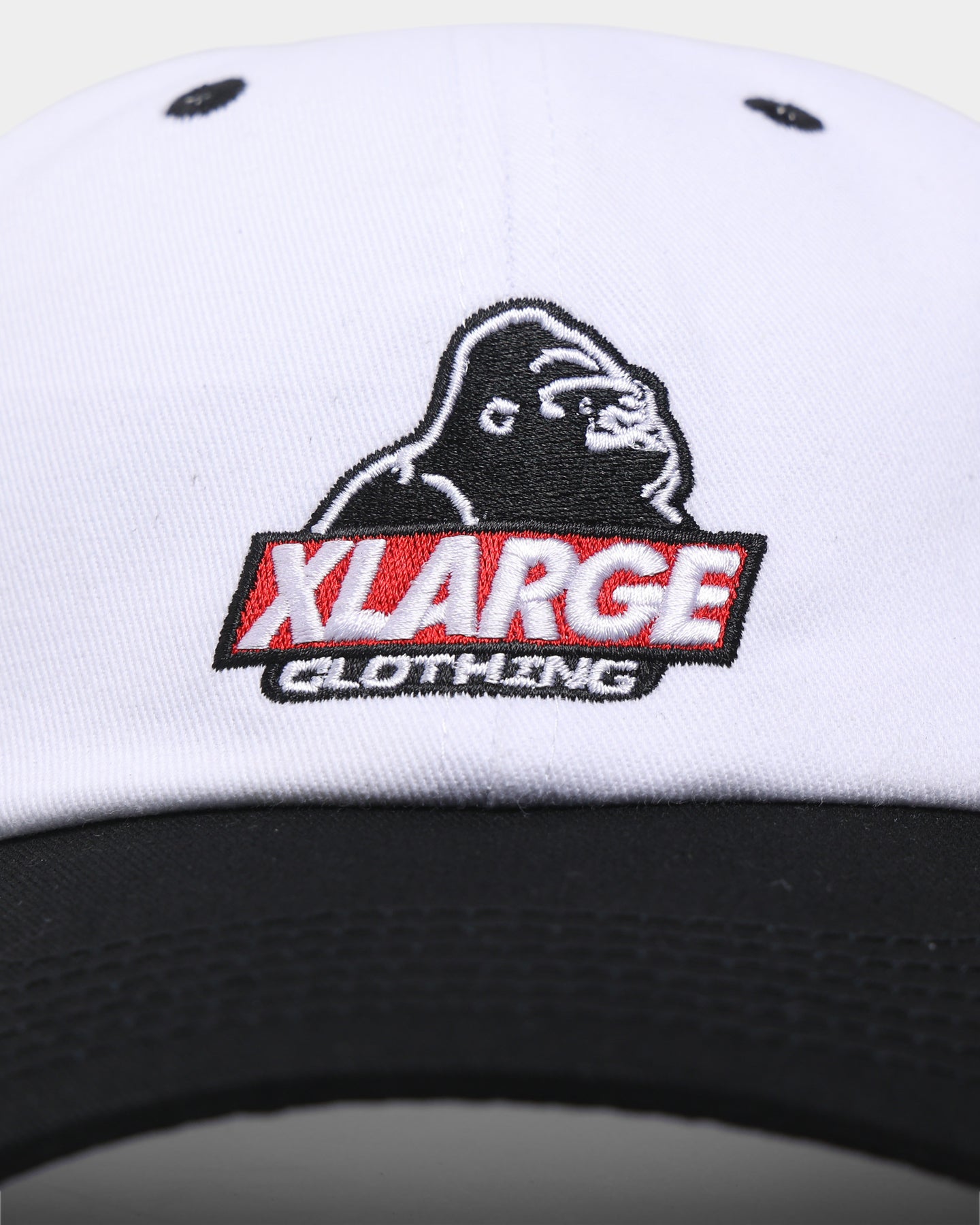 XLARGE Slanted Logo Snapback White/Black