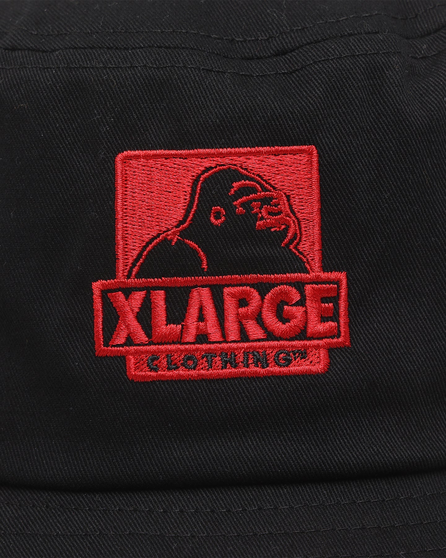 X-Large 91 Bucket Hat Black/Red