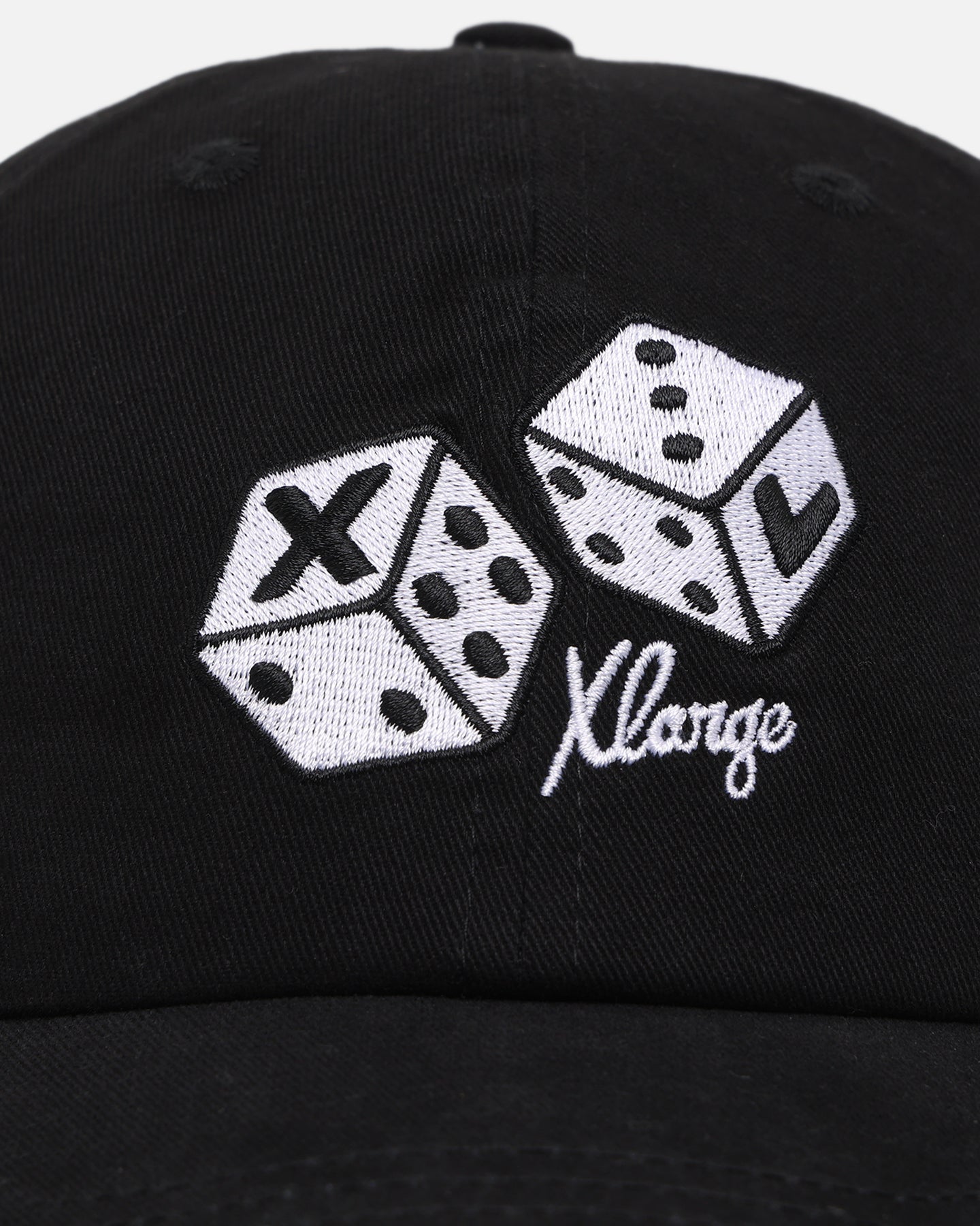 X-Large XL Dice Low Pro Snapback Black