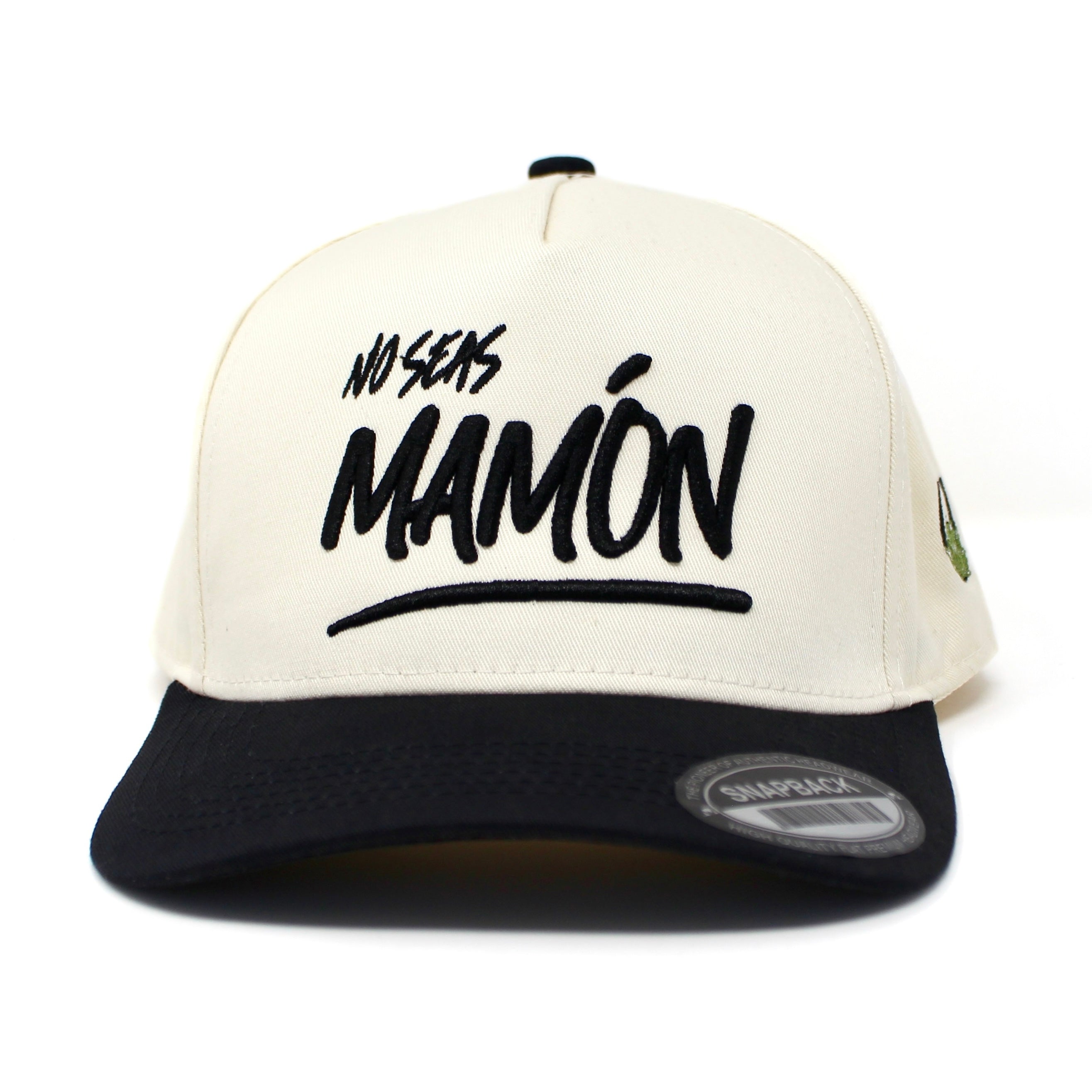 No Seas Mamón Cap - Cream/Black