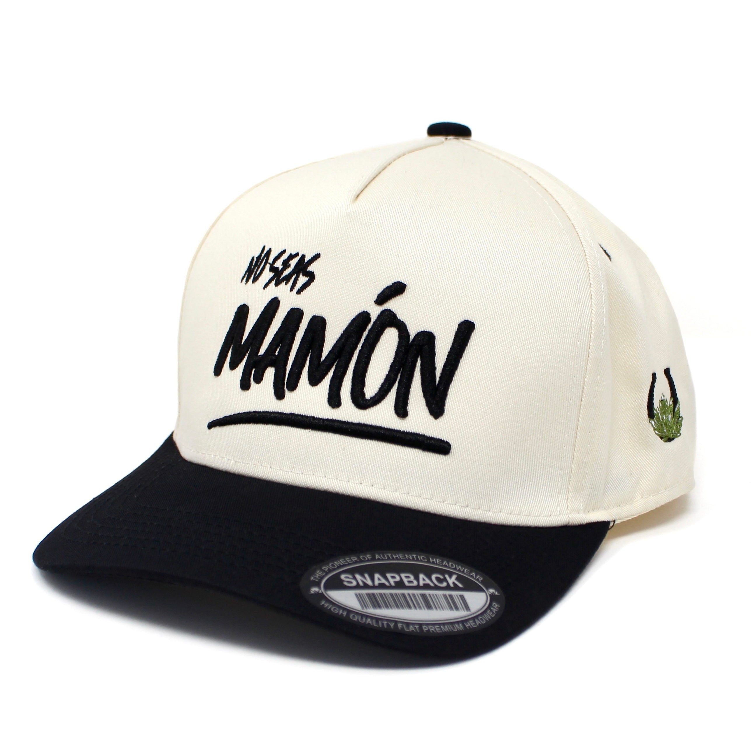 No Seas Mamón Cap - Cream/Black